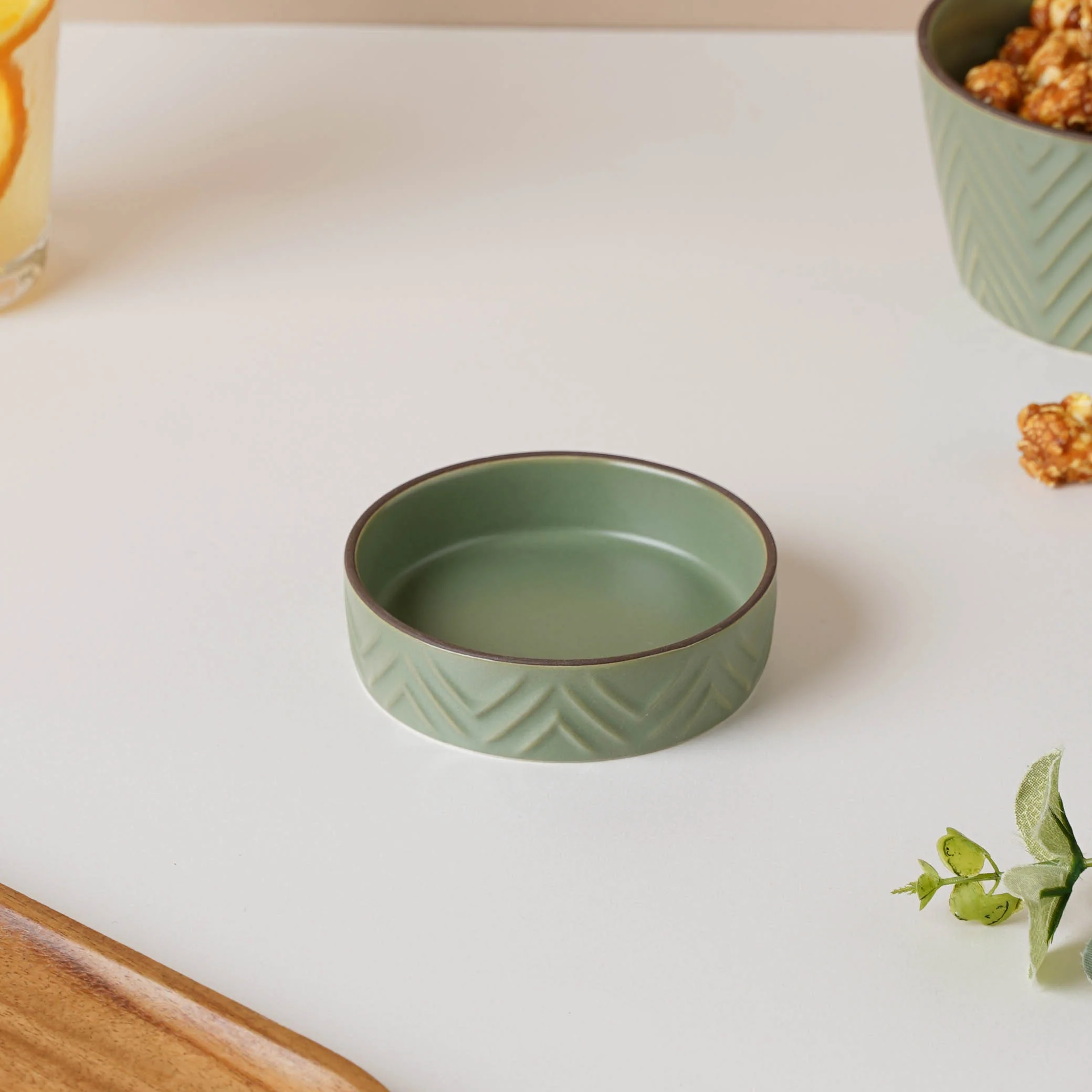 Fern Green Dip Bowl