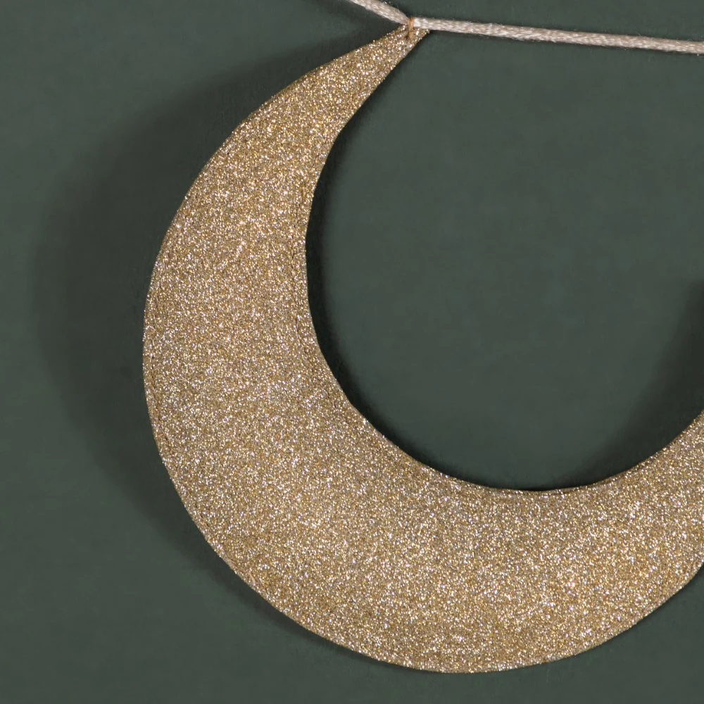 Festive Star And Moon Bunting 98 Inch - Image 5