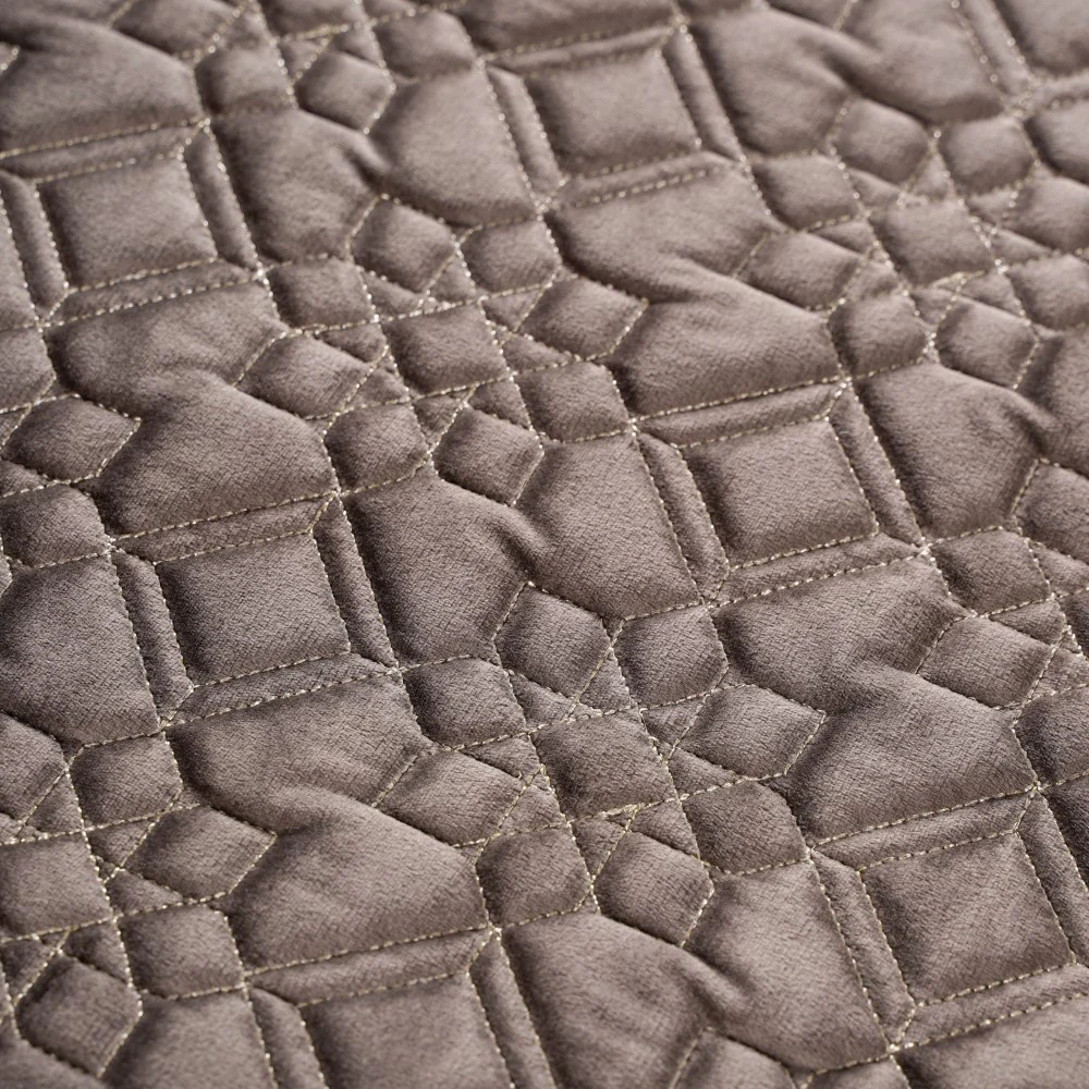 Festive Velvet Dining Tablecloth Brown 52x40 Inch - Image 2