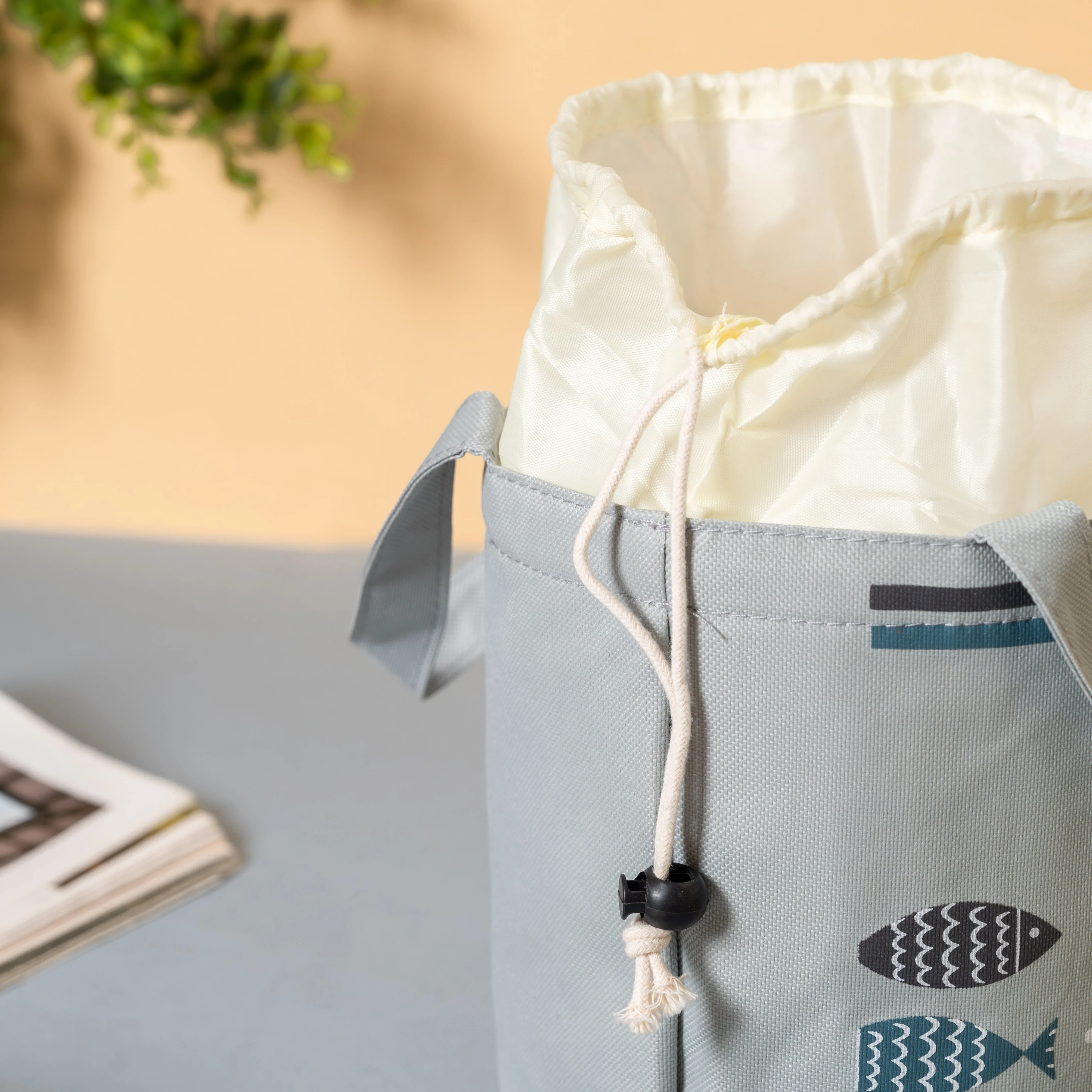 Fish Print Lunch Bag - Image 12