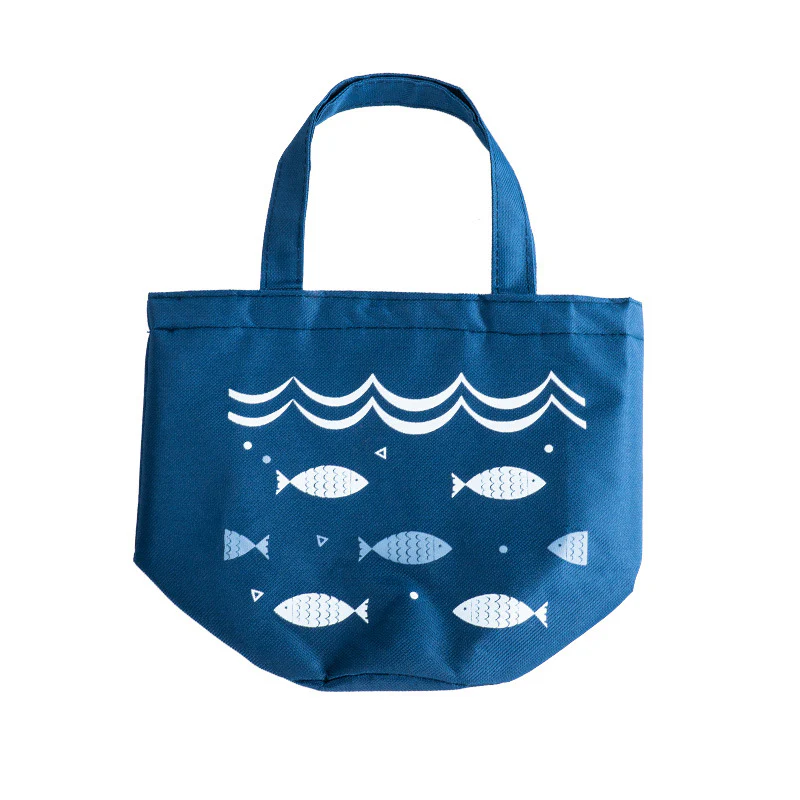 Fish Print Lunch Bag - Image 14
