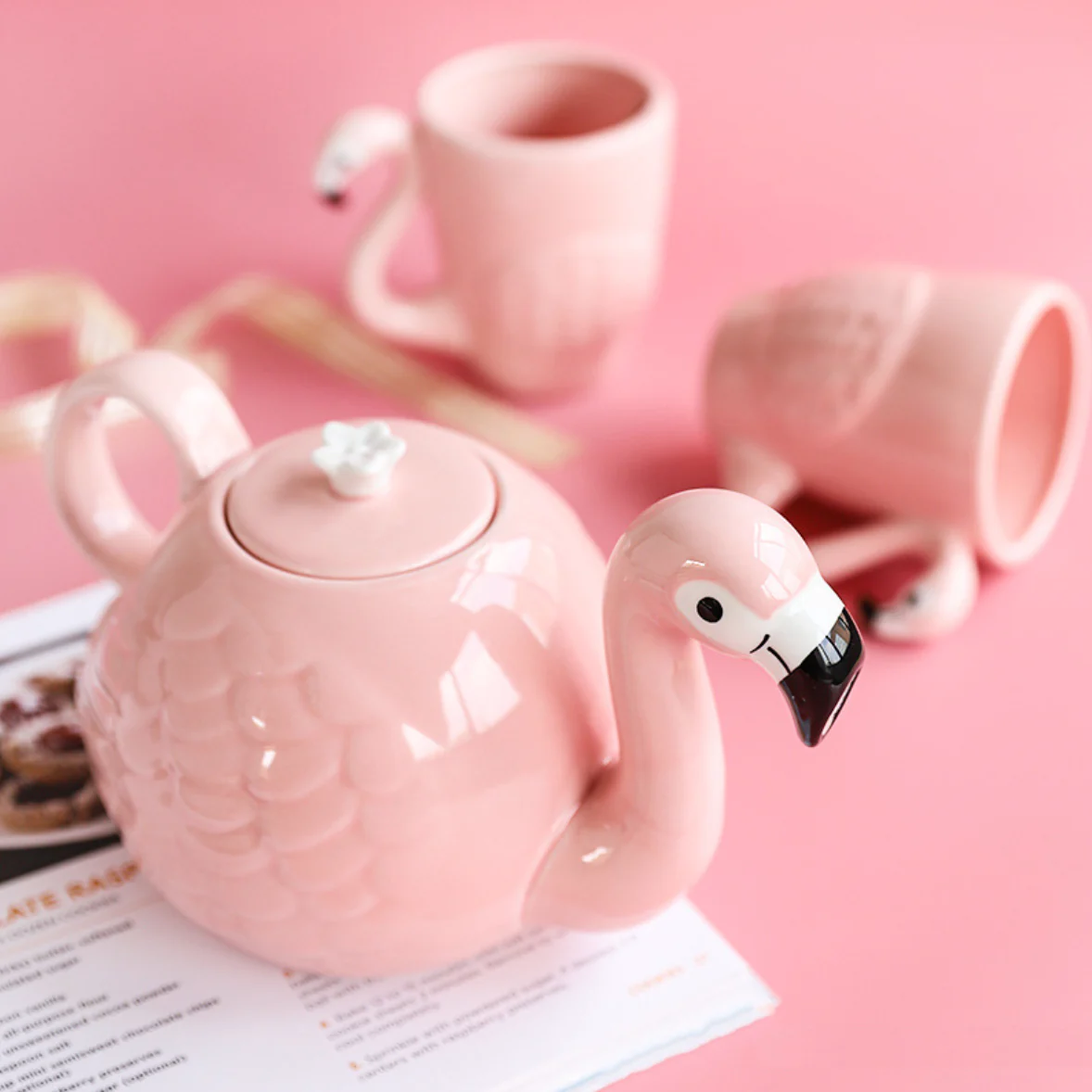 Flamingo Teapot