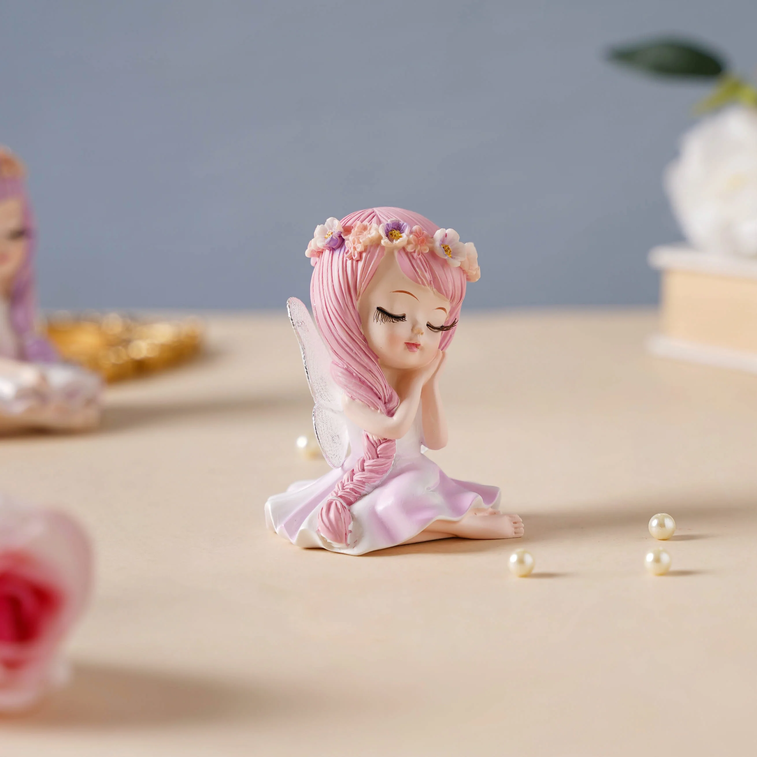 Floral Fairy Small Showpiece - Image 4
