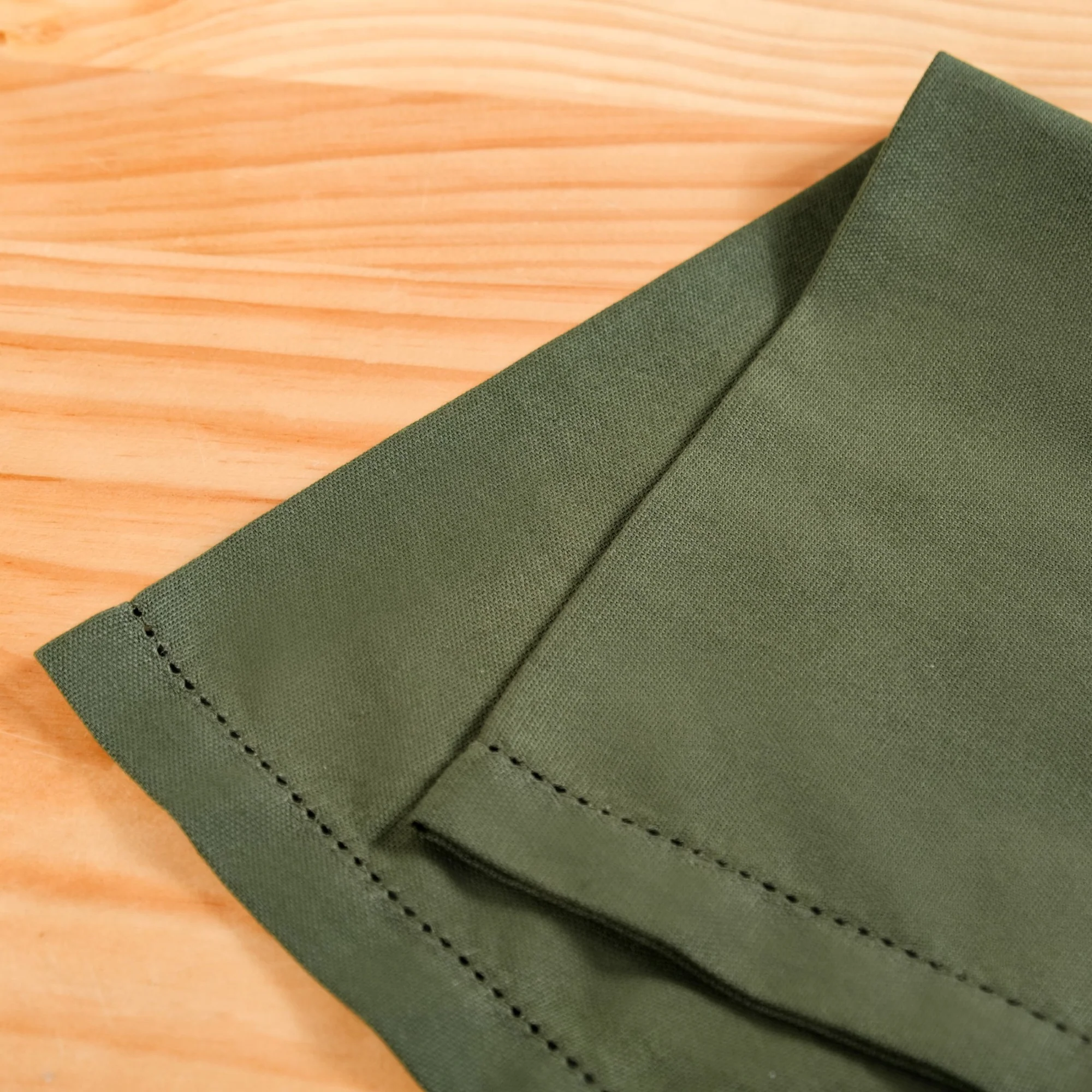 Floral Rouge Luxe Table Napkin Olive Green Set Of 4 - Image 6