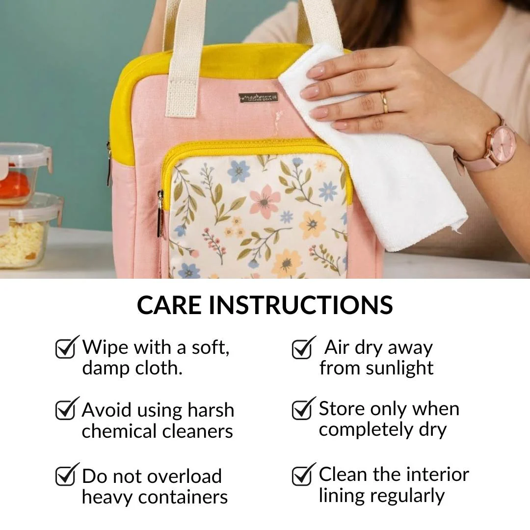 FloraPack Insulated Lunch Bag For Women - Image 8