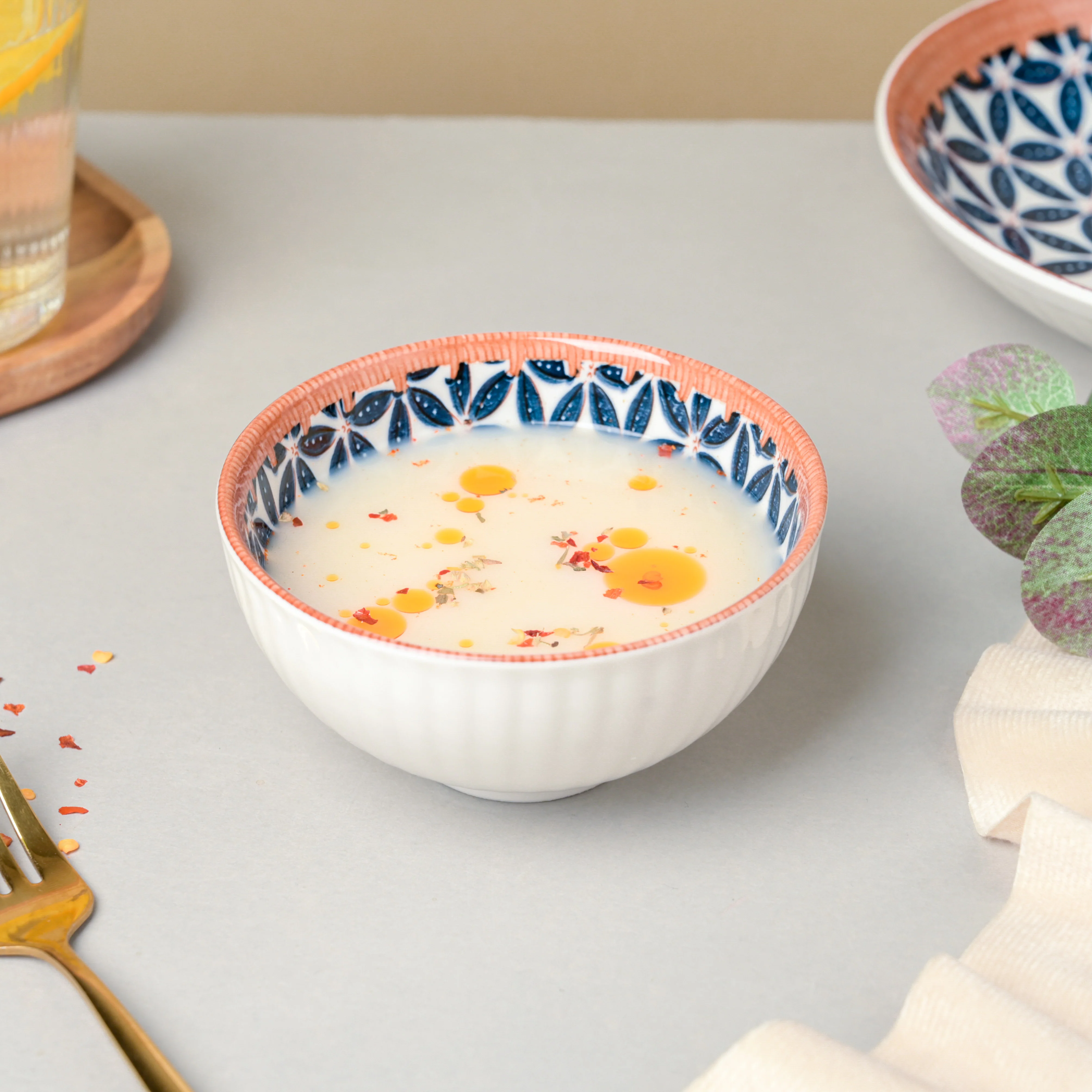 Floret Ceramic Snack Bowl 4.5 Inch 250 ml - Image 4