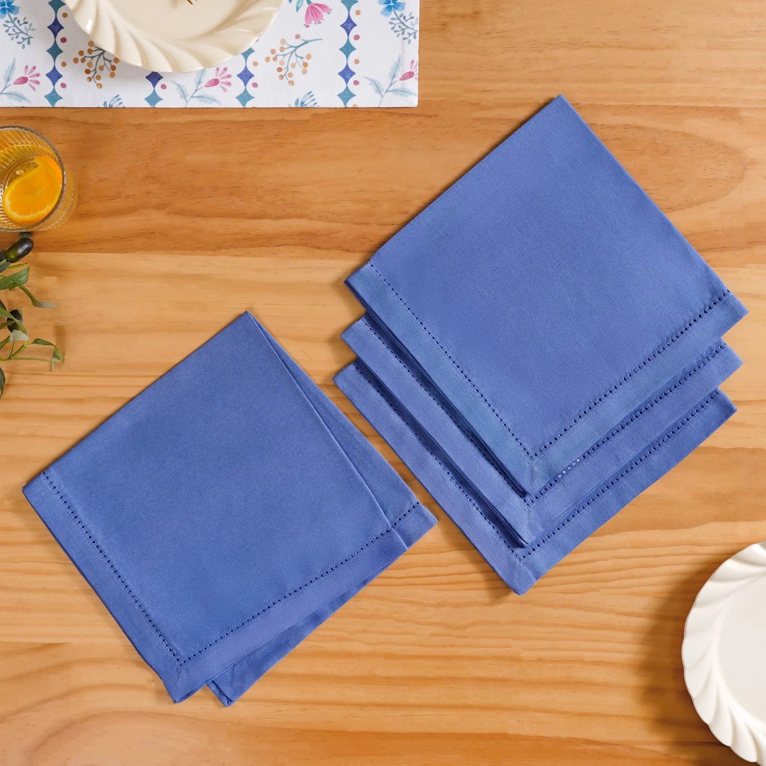 Florina Cotton Table Napkin Set Of 4 - Image 2