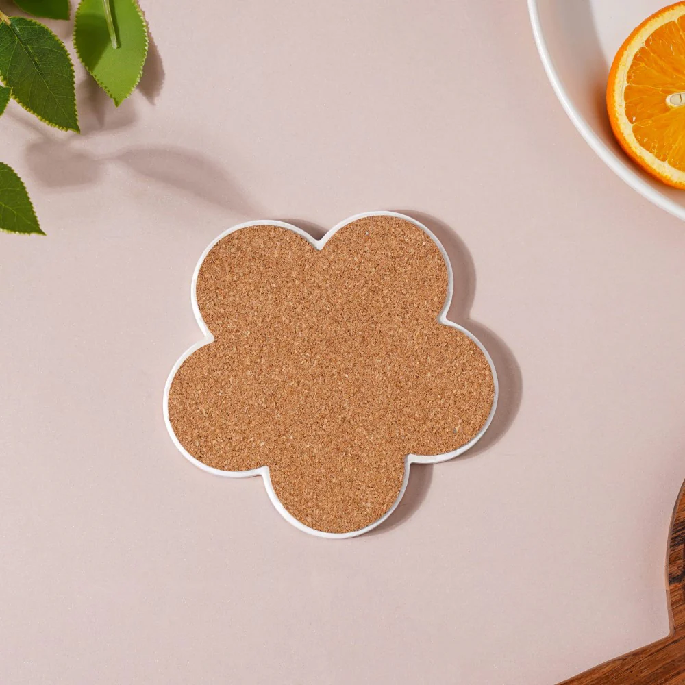 Flower Ceramic Coaster Set Of 4 - Image 9