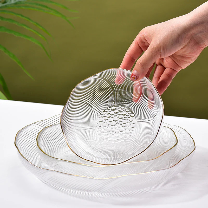 Flower Glass Pasta Plate - Image 8