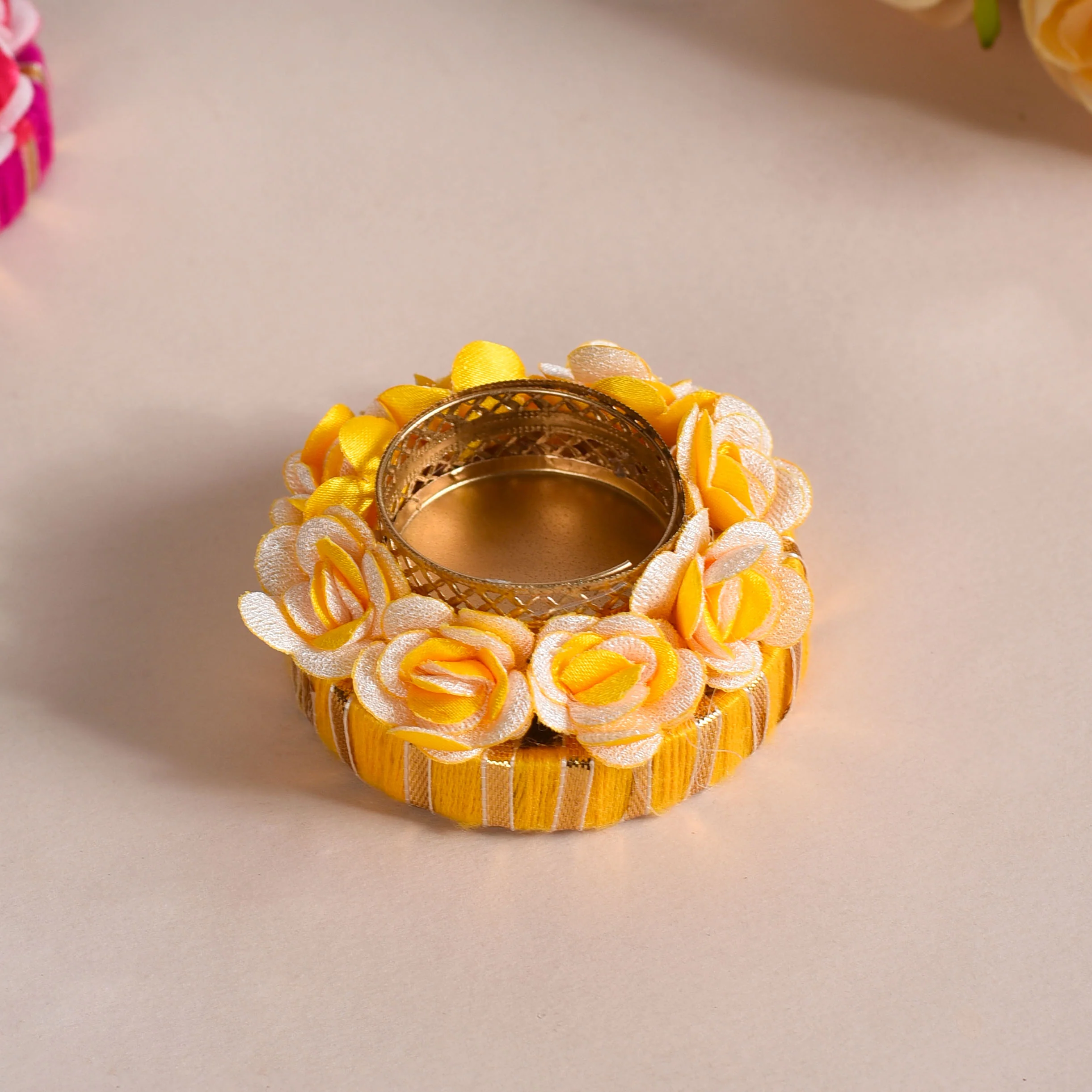 Flower Petal Tea Light Holders Set Of 6 - Image 8