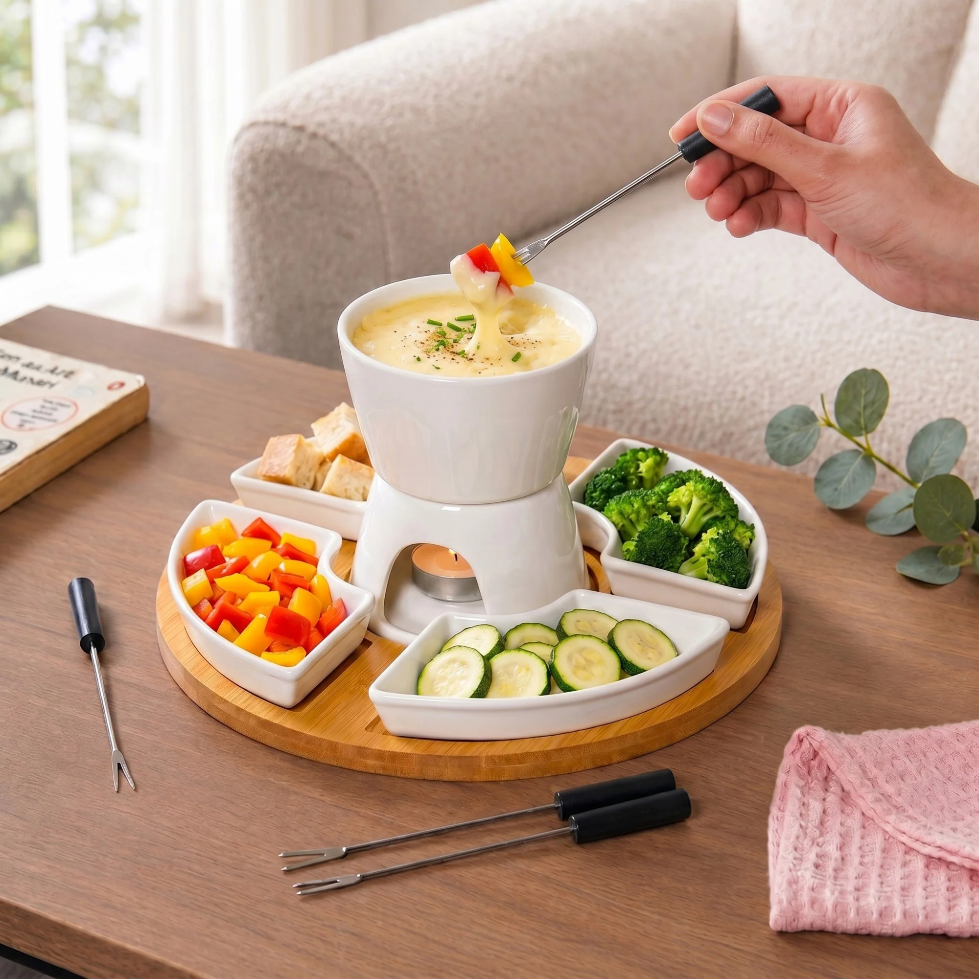 Fondue Party Platter Set - Image 7