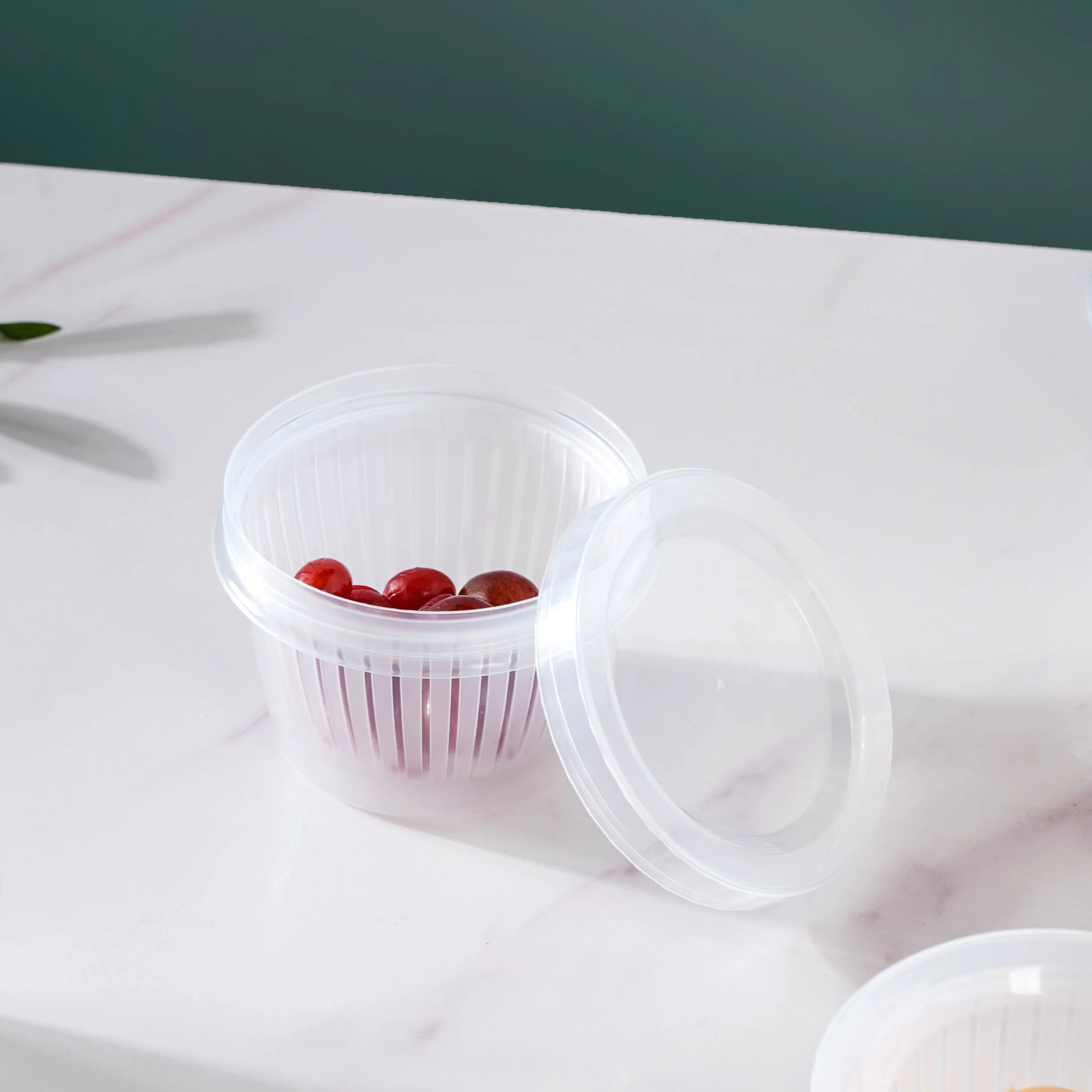 Food Storage Box With Strainer Set Of 5 - Image 10