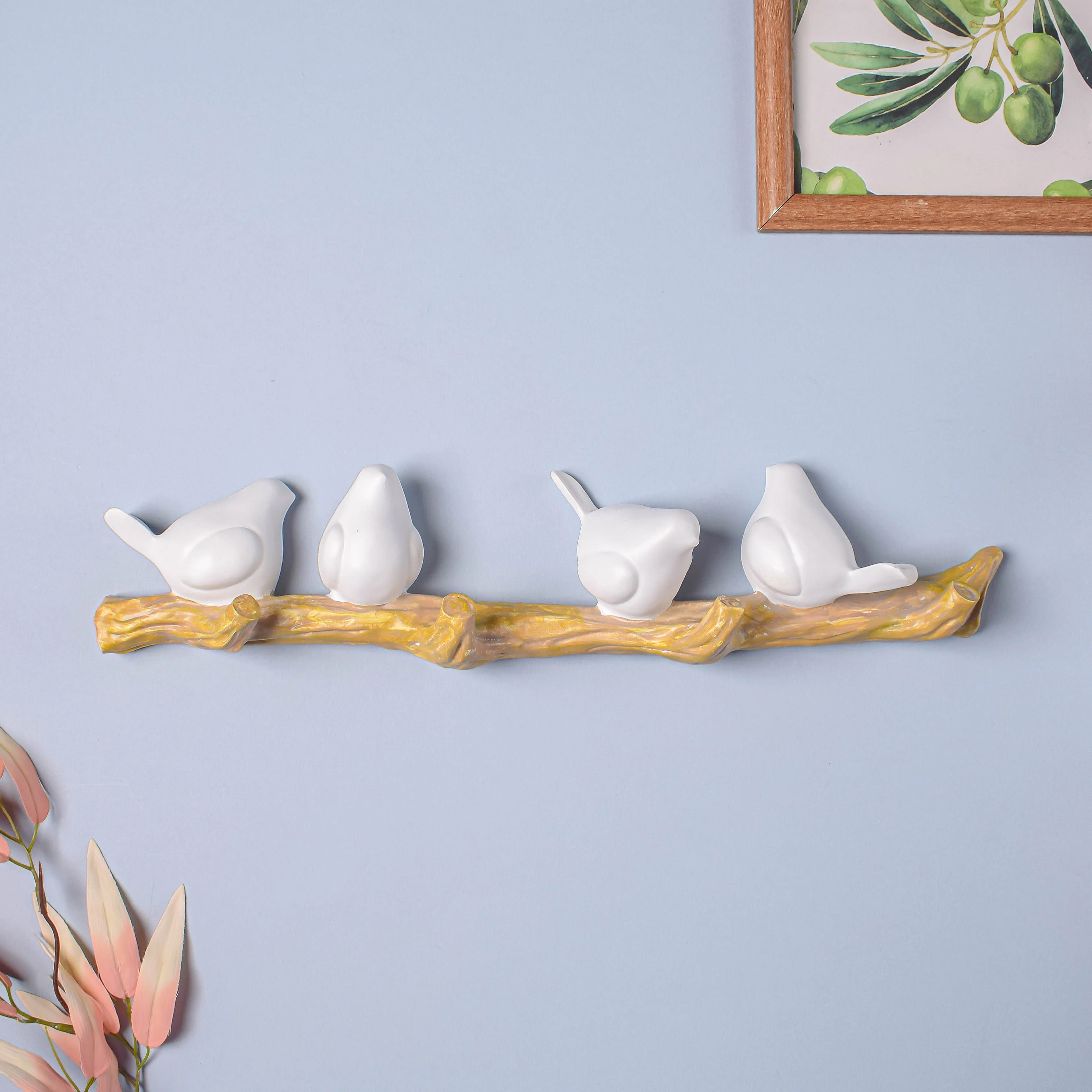 Four Doves Wall Hook