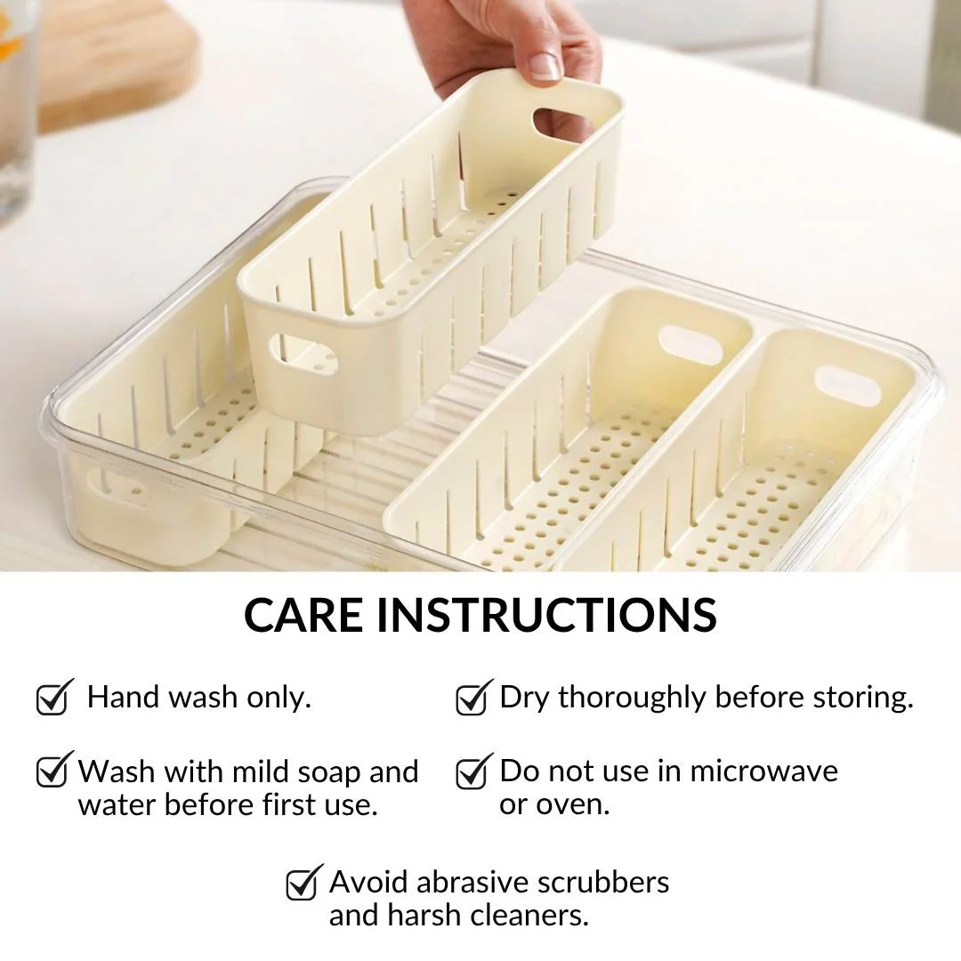 FreshGrid 4 Compartments Airtight Storage Box - Image 9