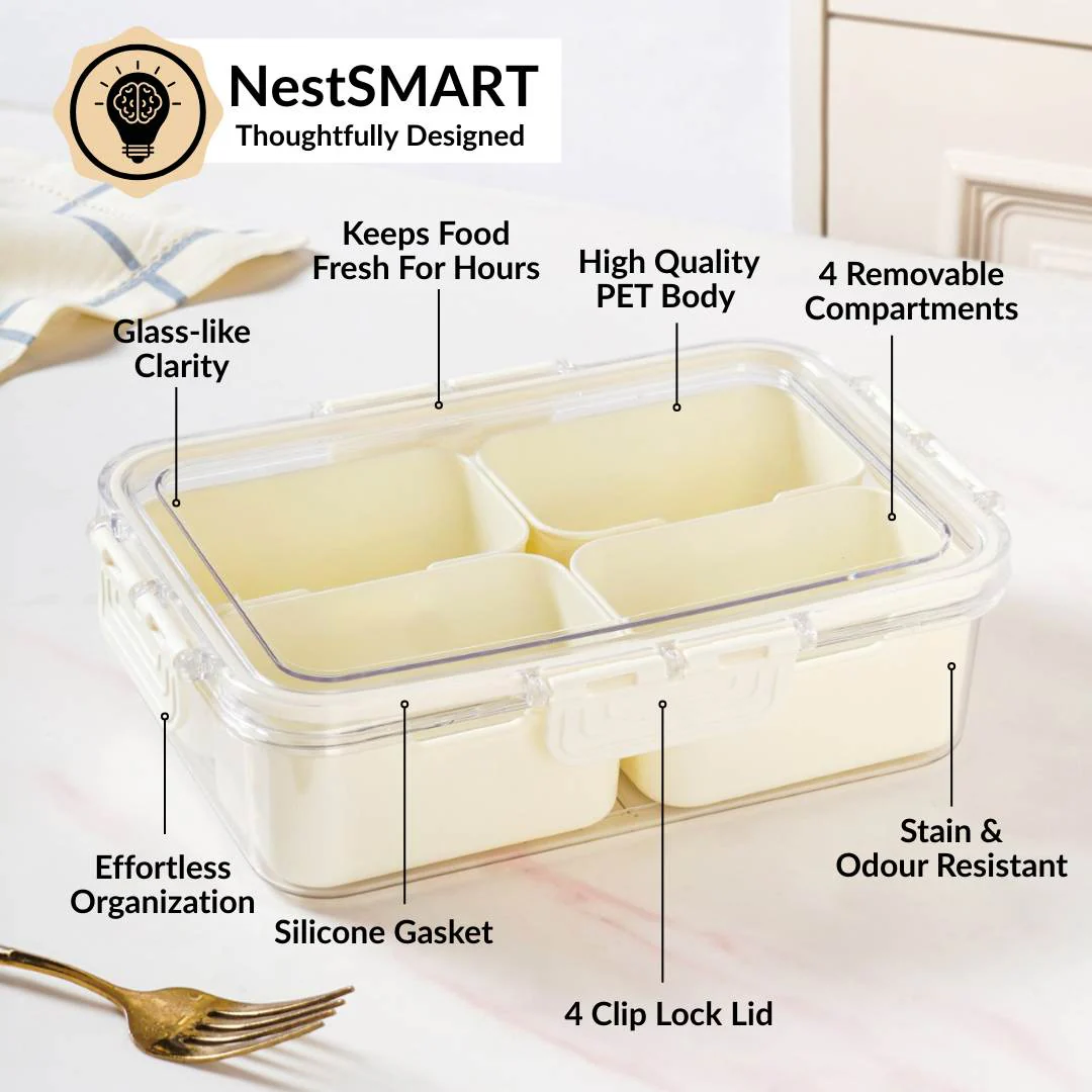 FreshGrid 4 Compartments Storage Box - Image 6