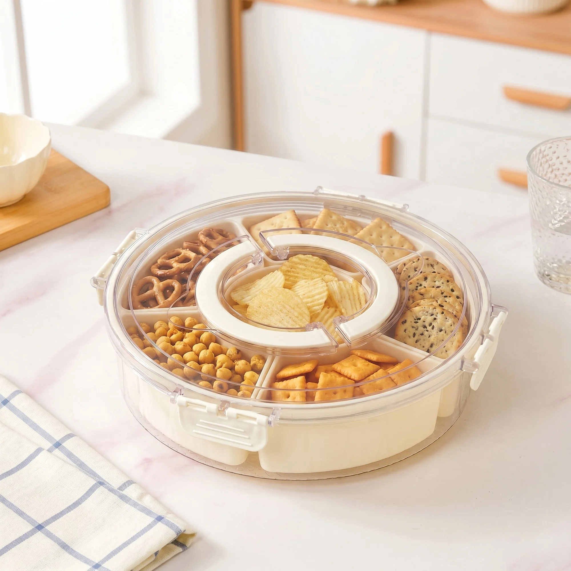 FreshGrid Airtight 6 Compartments Storage Box - Image 3