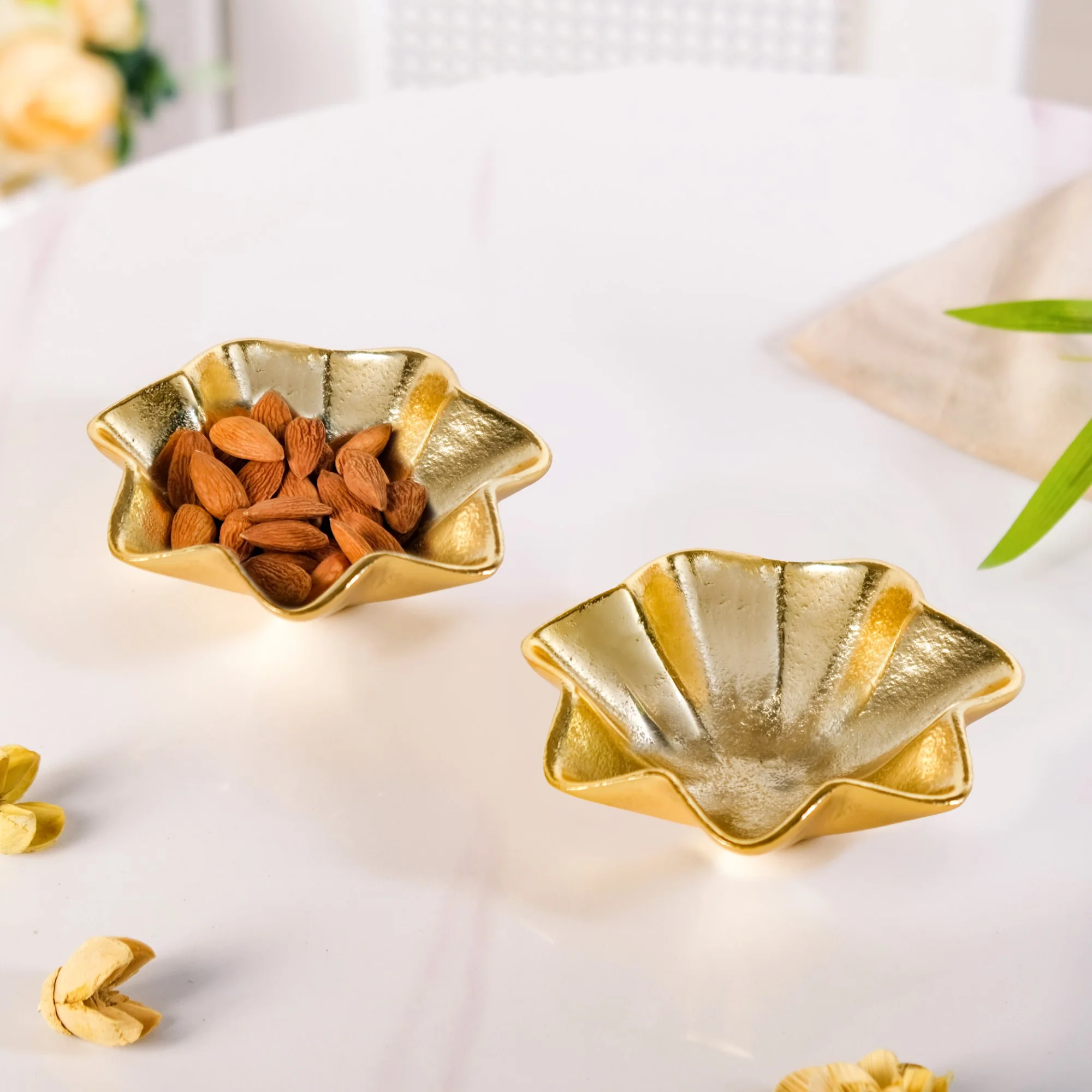 Frill Metal Trinket Bowl Set Of 2 - Image 3