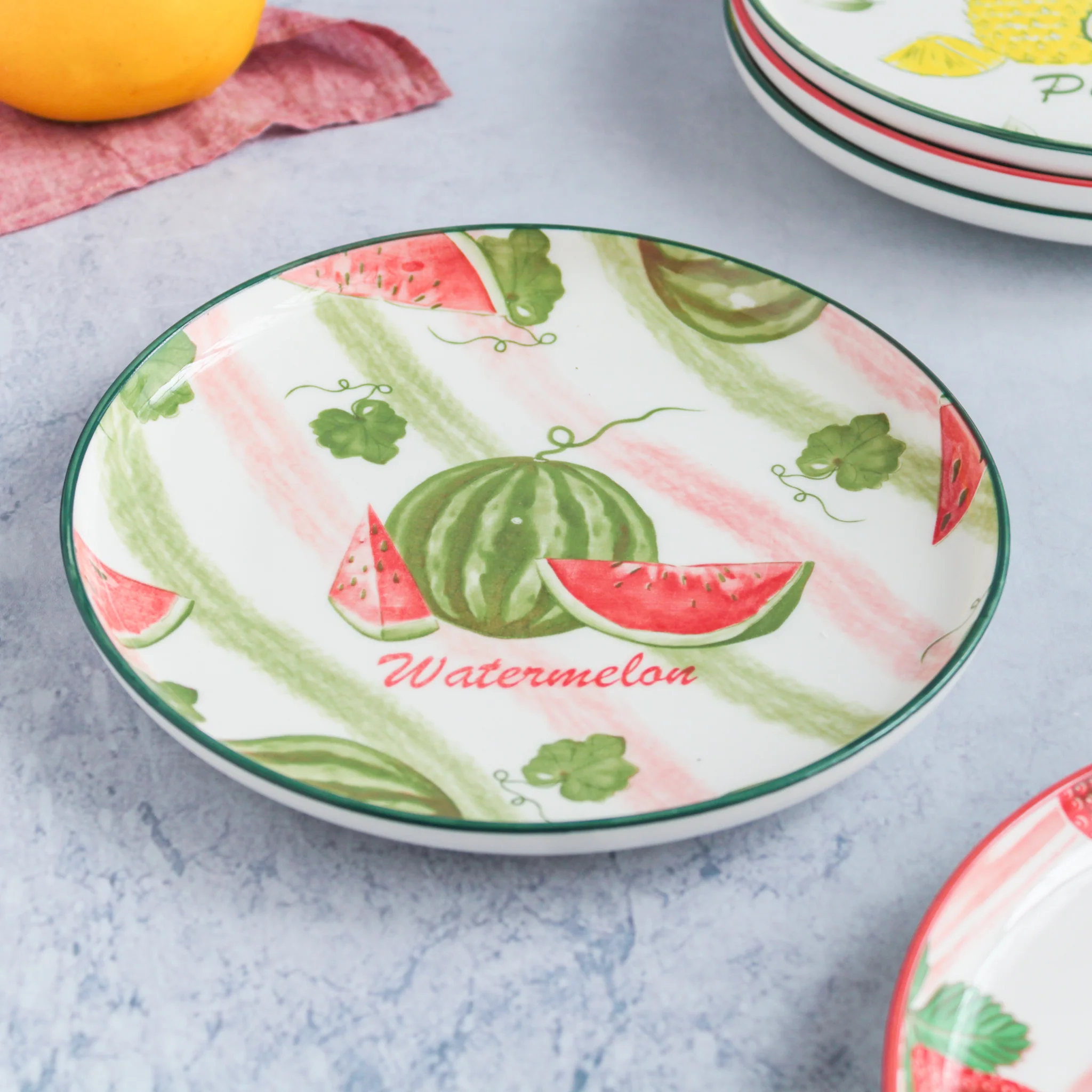 Fruit Design Plate - Image 2