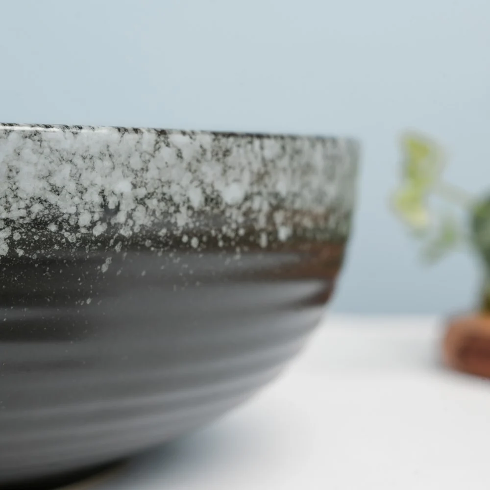 Galaxy Stone Pottery Serving Bowl 9 Inch 1700 ml - Image 10