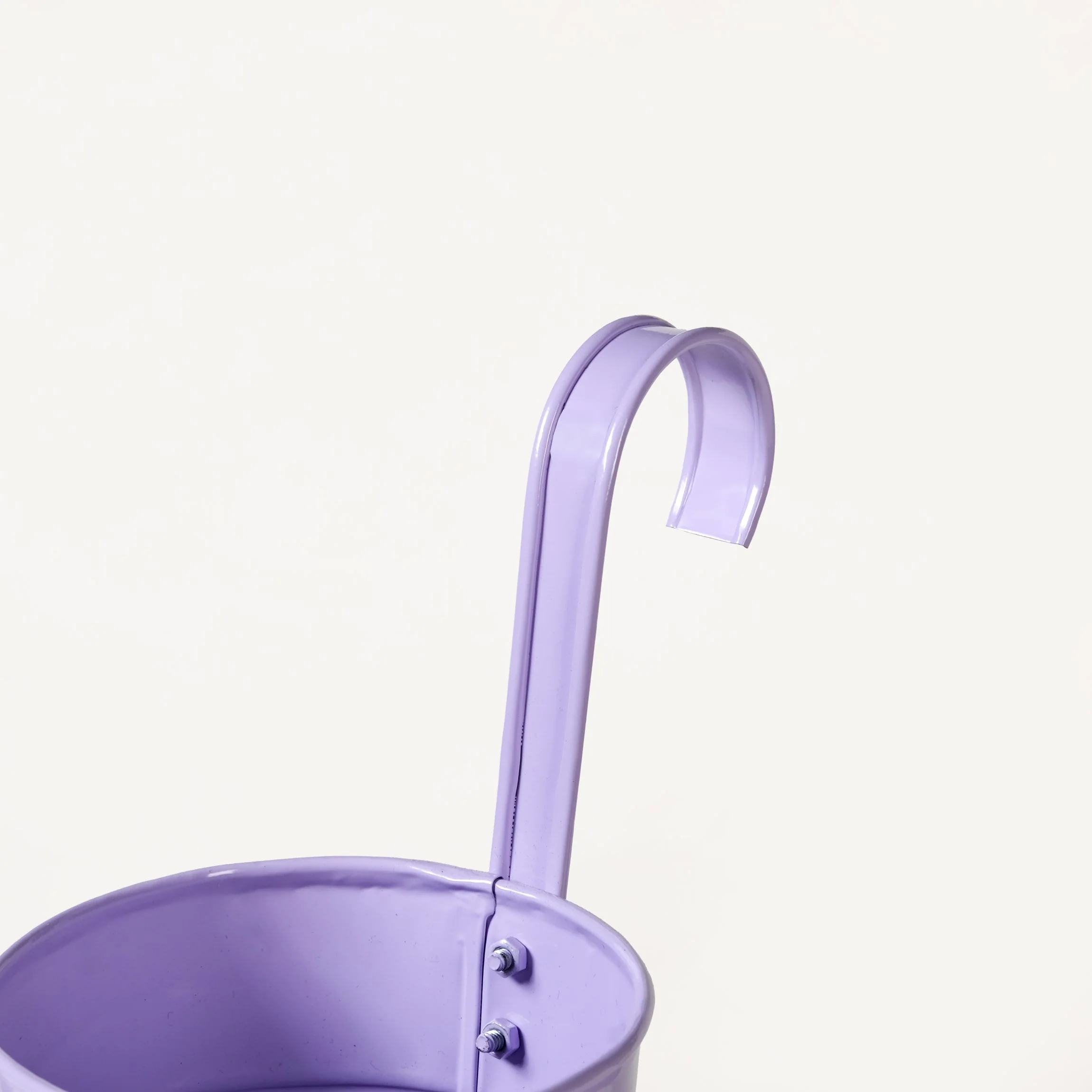 Garden Muse Hanging Flower Bucket Planter Set Of 3 Lavender - Image 7