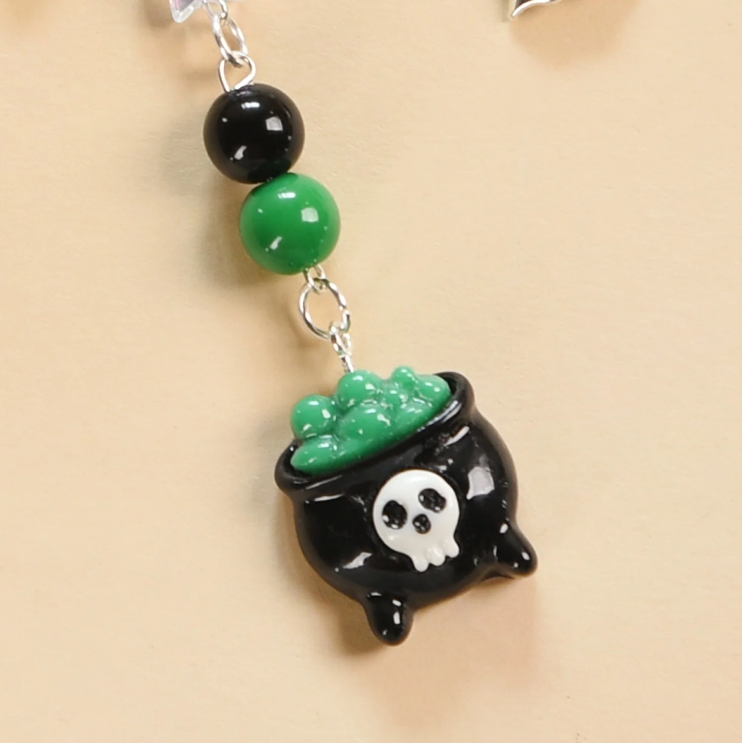 Ghost Cauldron Phone Charm - Image 5