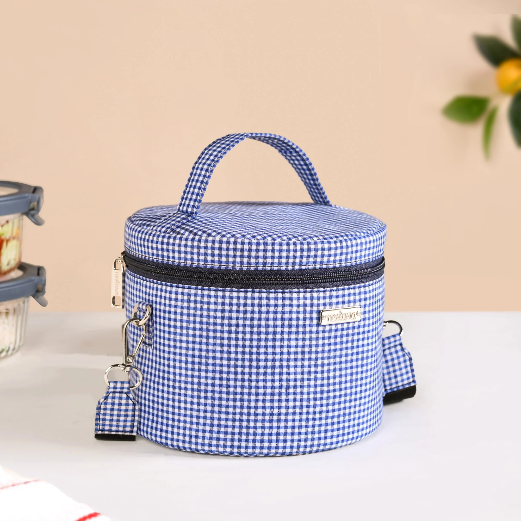 Gingham Daily Insulated Lunch Bag