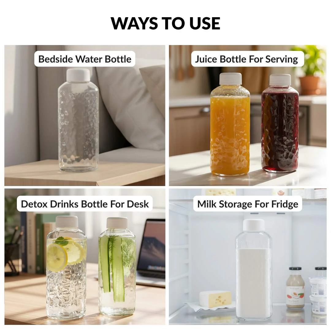 Glass Bottle Set Of 2 720ml - Image 5