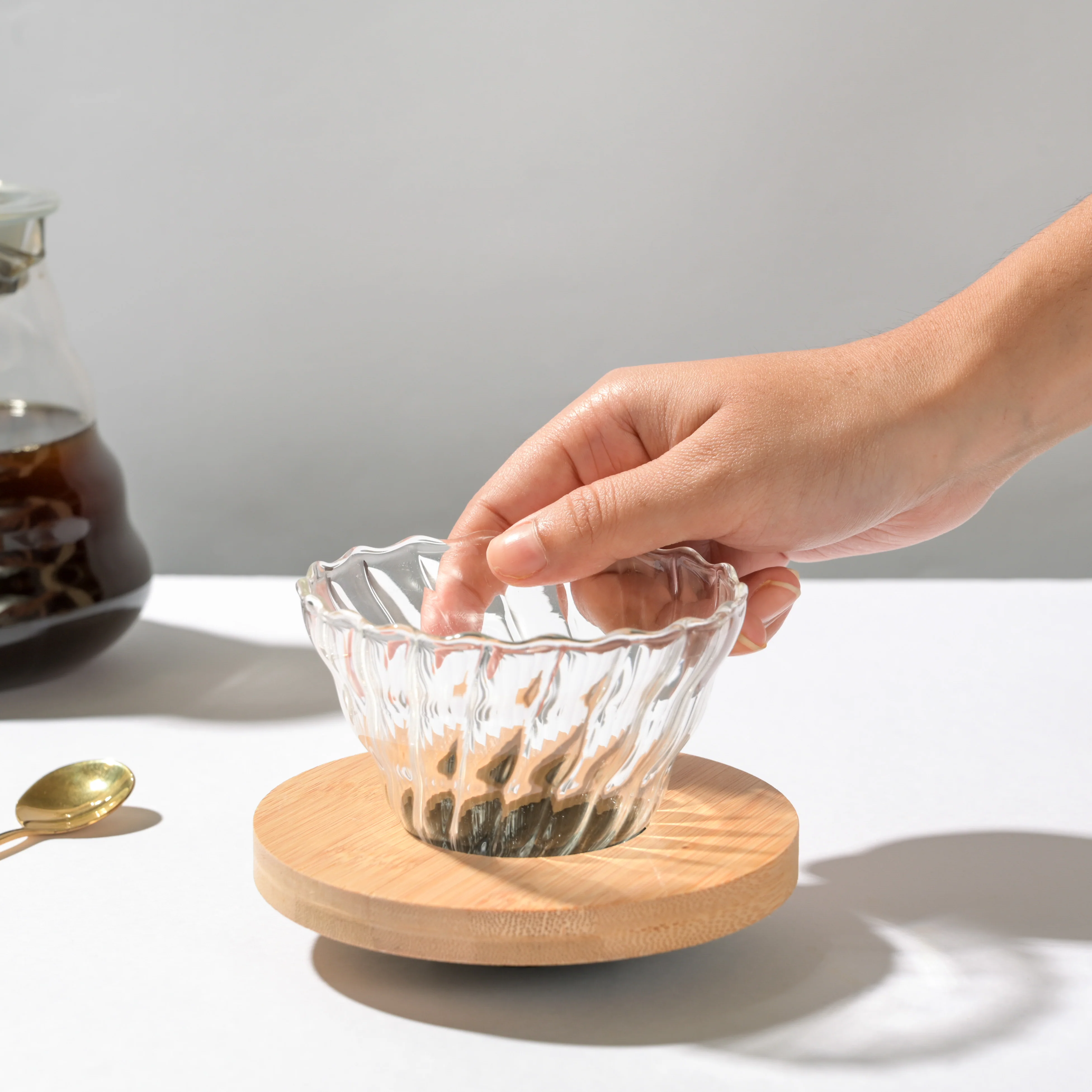 Glass Coffee Dripper Small - Image 2