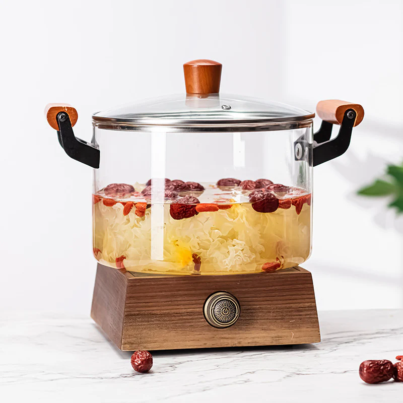 Glass Cooking Pot With Handle - Image 8