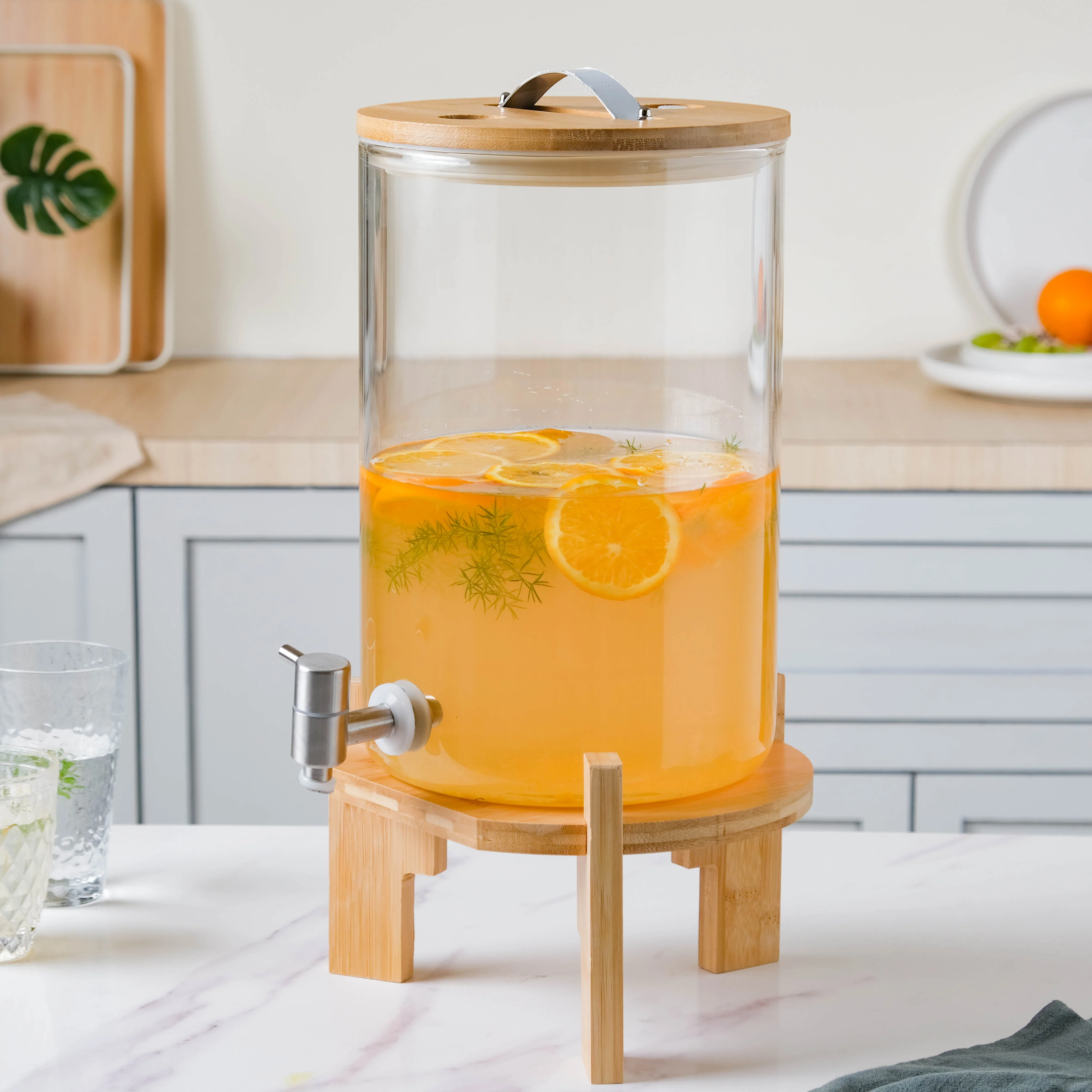Glass Drink Dispenser