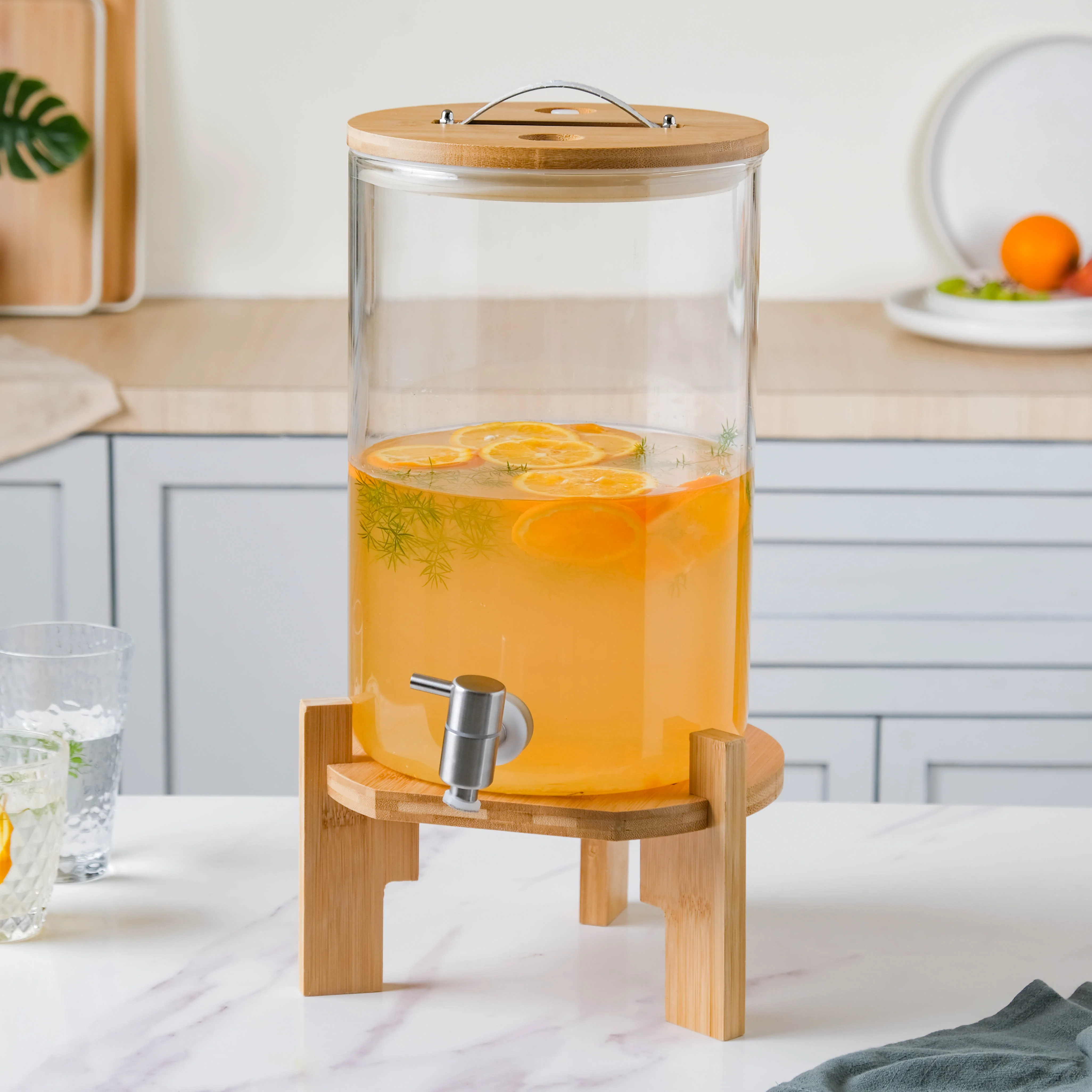 Glass Drink Dispenser - Image 3