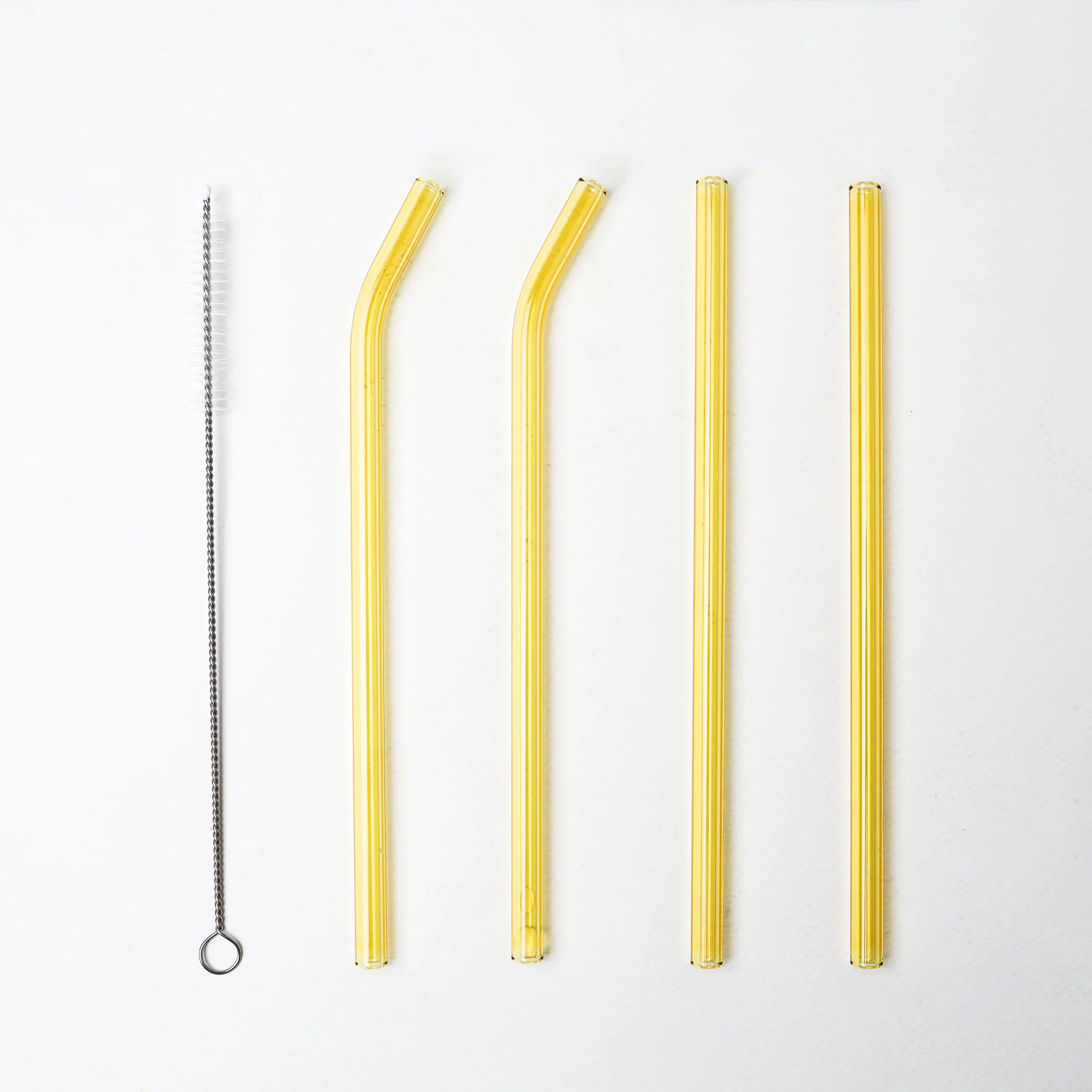 Glass Drinking Straw Set of 4 - Image 9