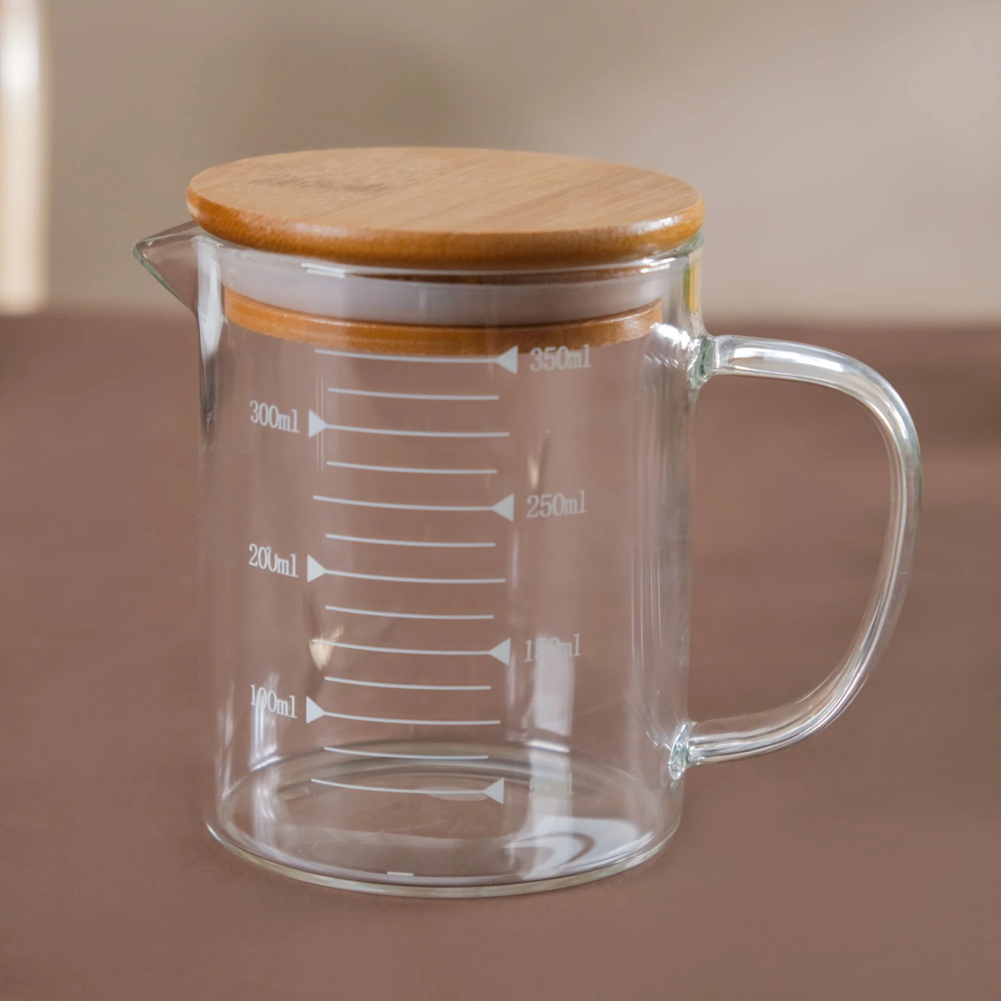 Glass Mug with Lid - Small - Image 6