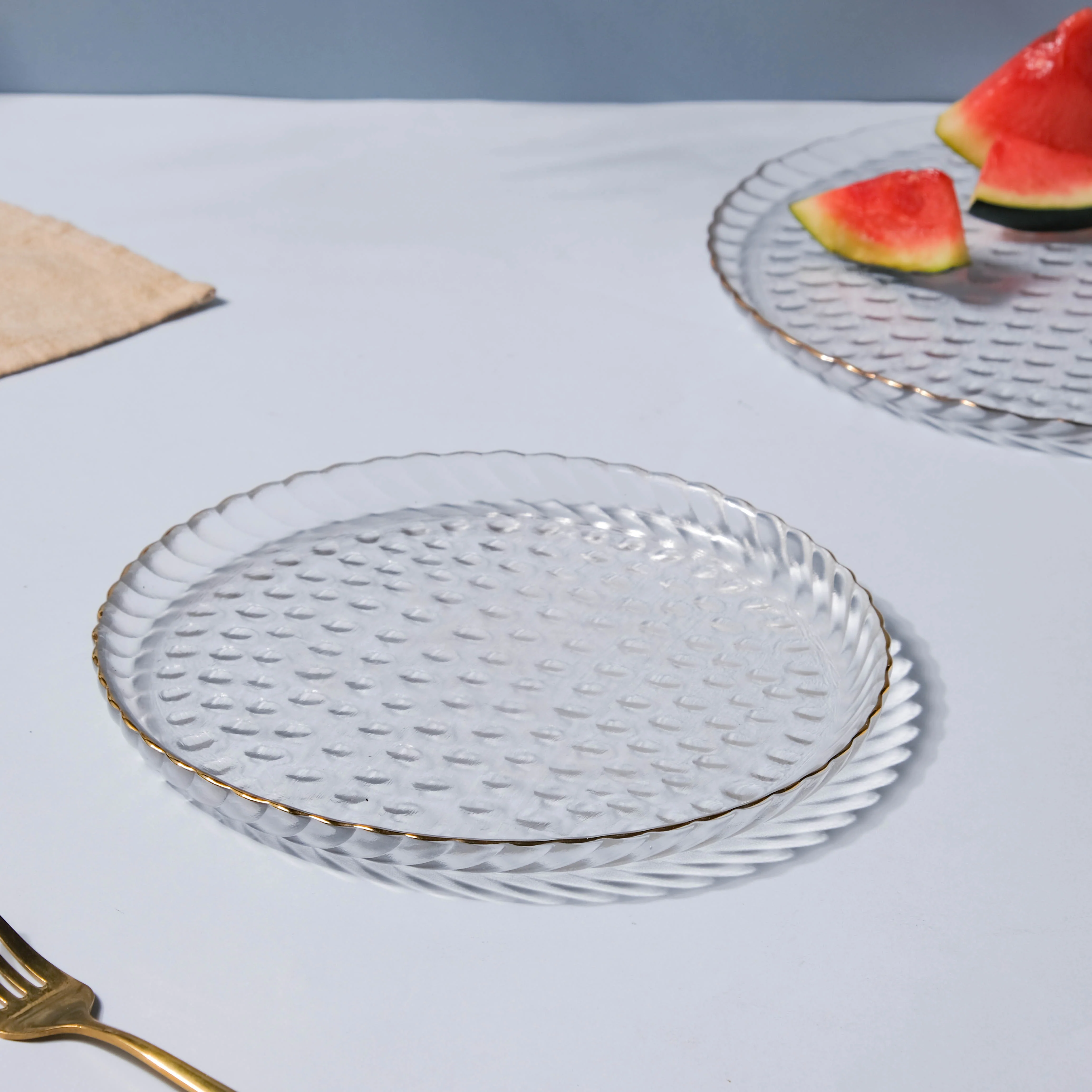 Glass Snack Plate - Image 3