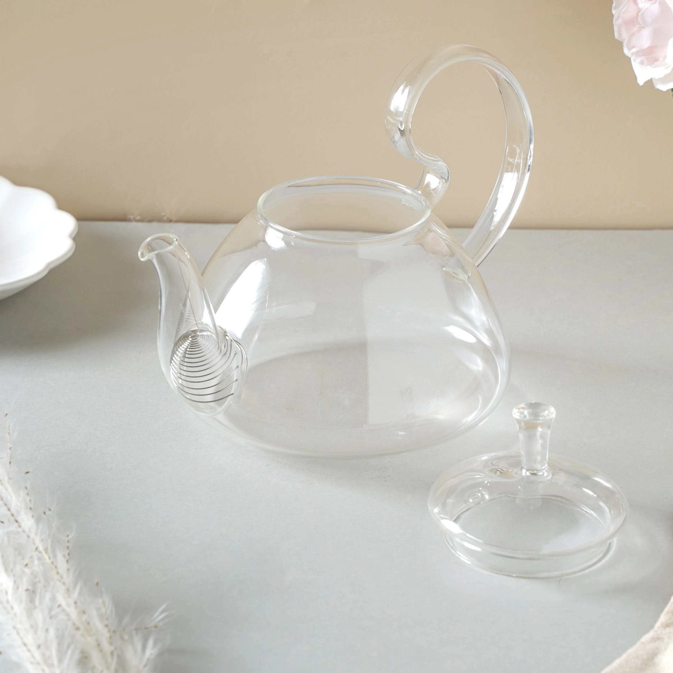 Glass Tea Kettle - Large - Image 3
