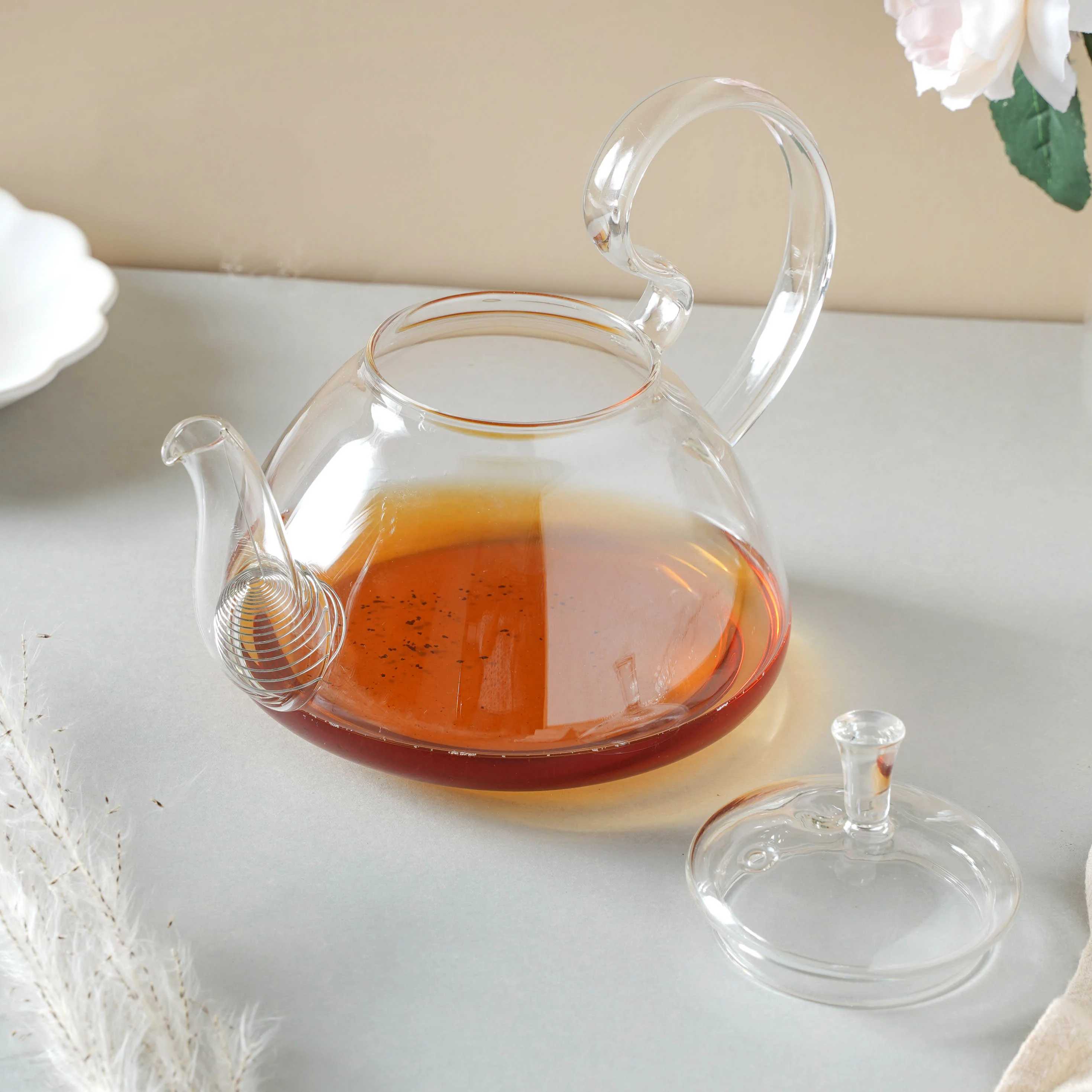 Glass Tea Kettle - Large - Image 9
