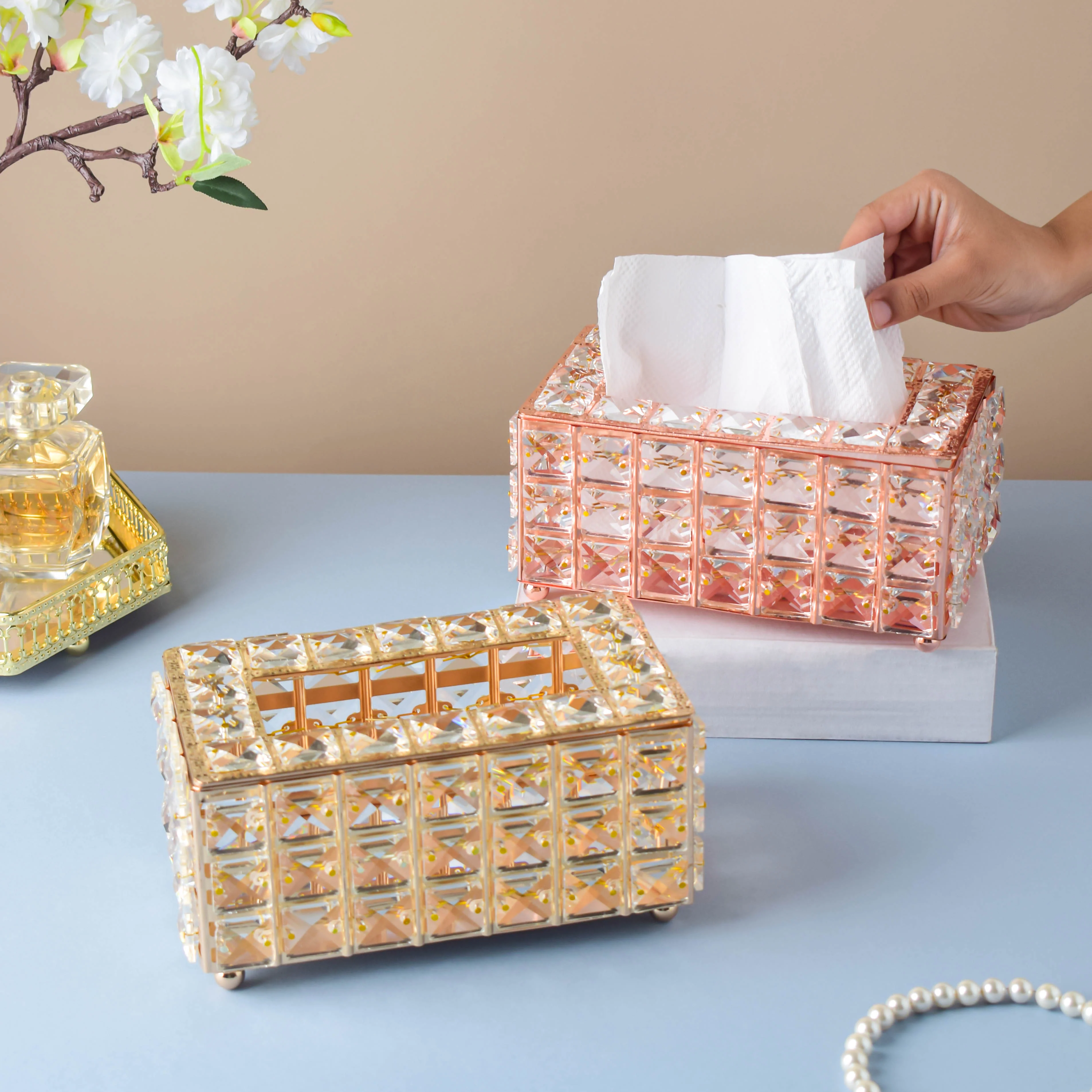 Crystal Tissue Box - Image 2