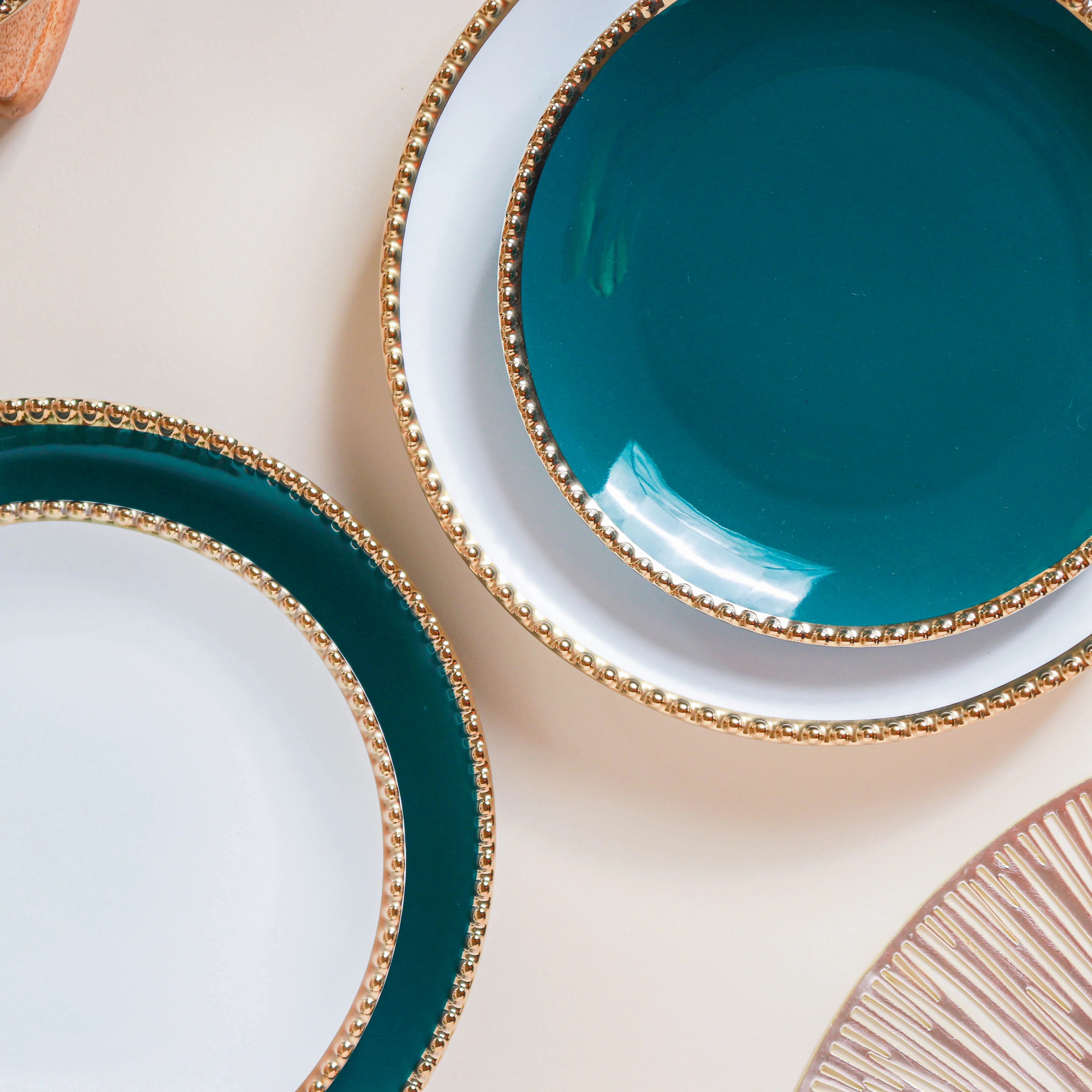 Glazed Ceramic Appetizer Plate - Image 9