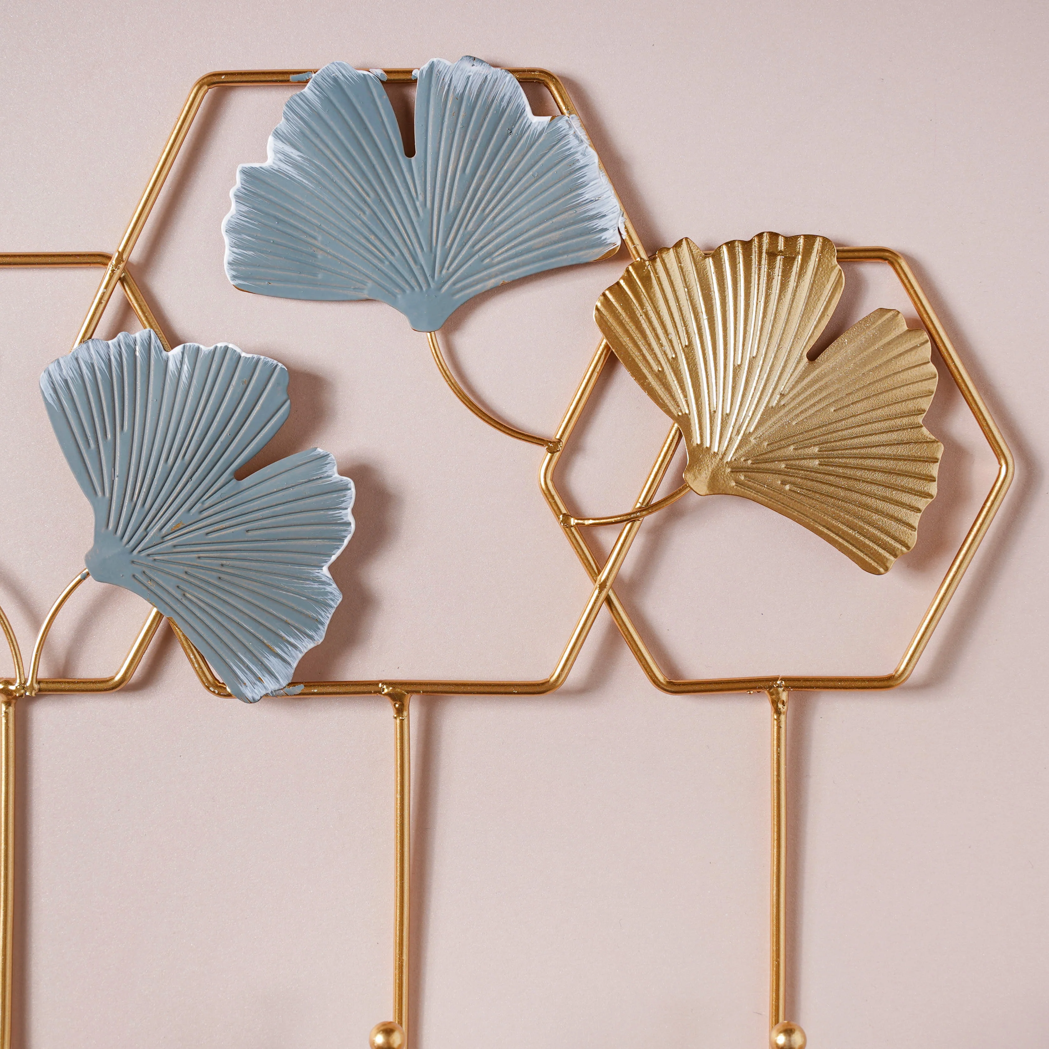 Gold and Blue Wall Mount Hanger - Image 5