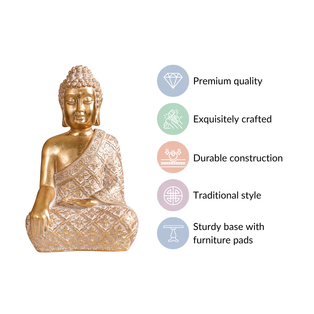 Gold Buddha Statue - Image 6
