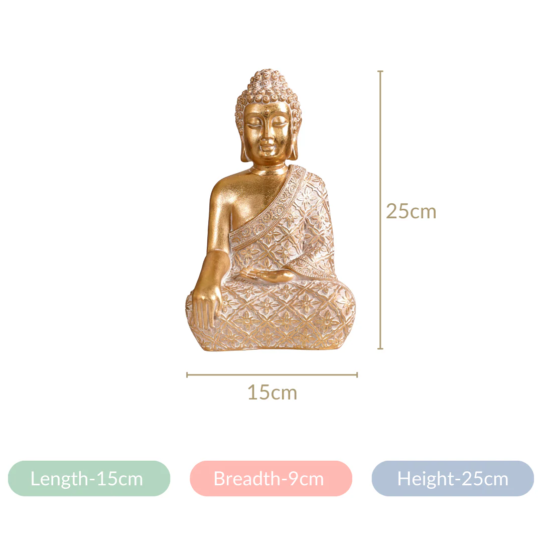 Gold Buddha Statue - Image 8