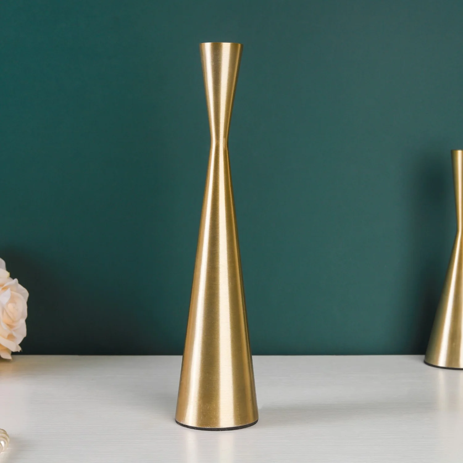 Gold Candle Stand - Image 4