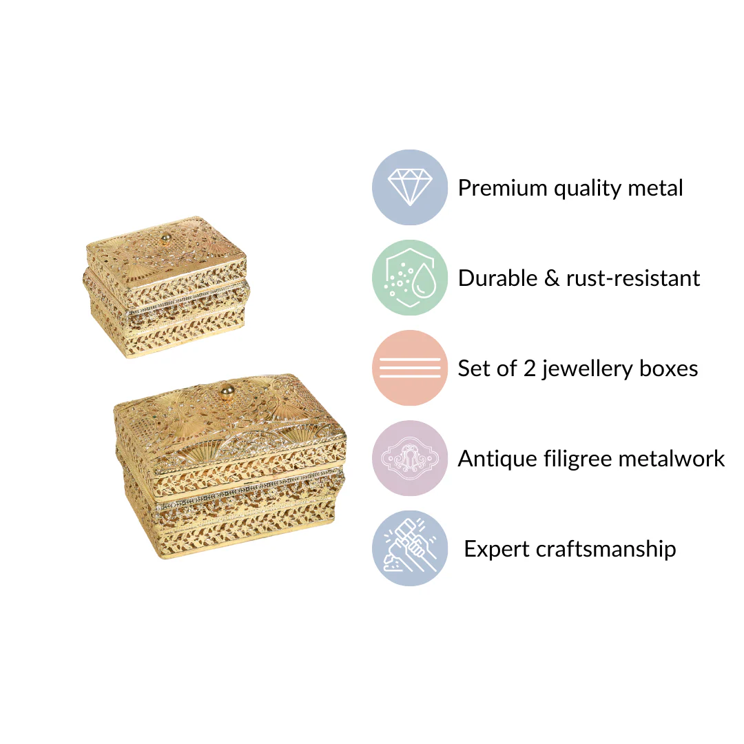 Gold Gift Box Set Of 2 - Image 5