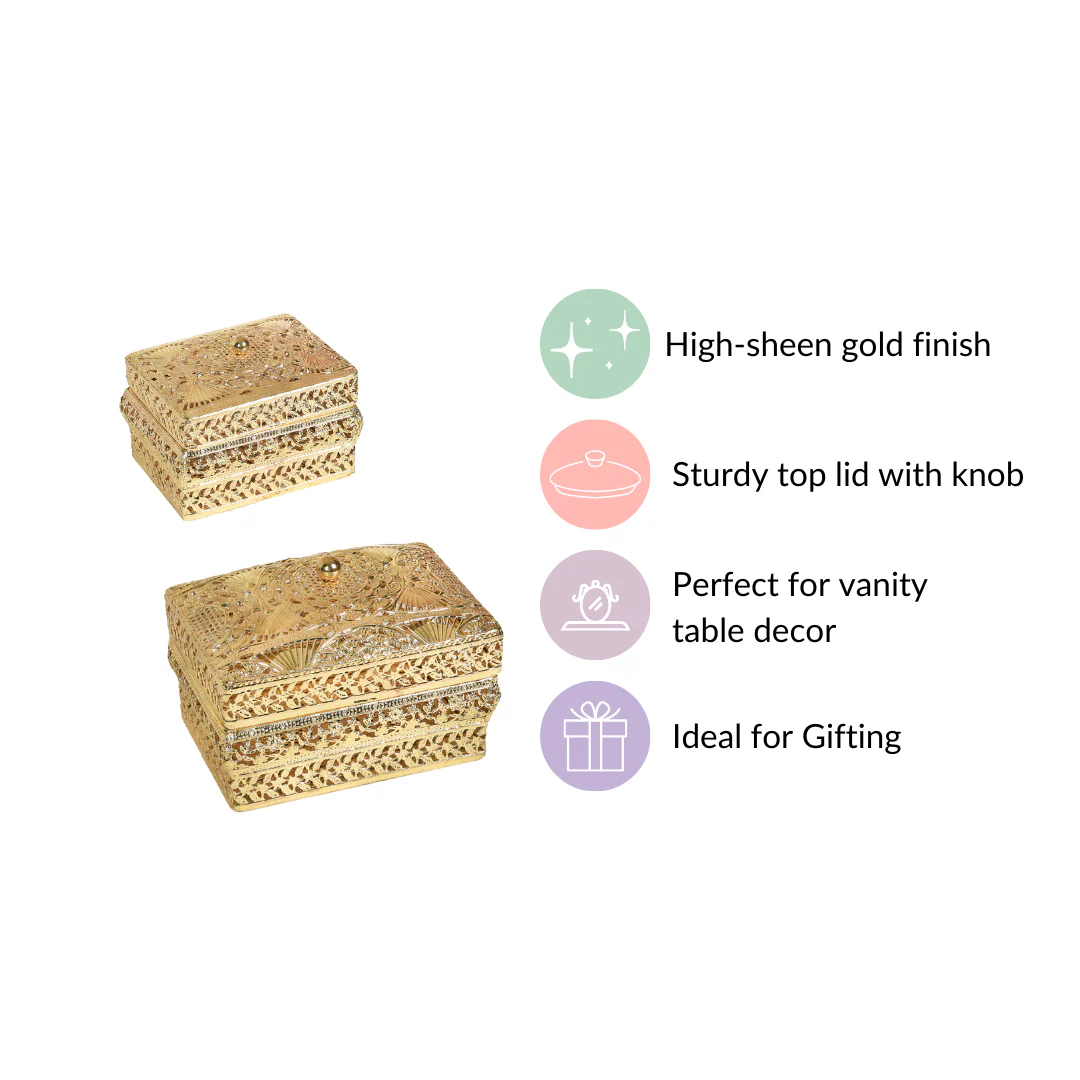 Gold Gift Box Set Of 2 - Image 6