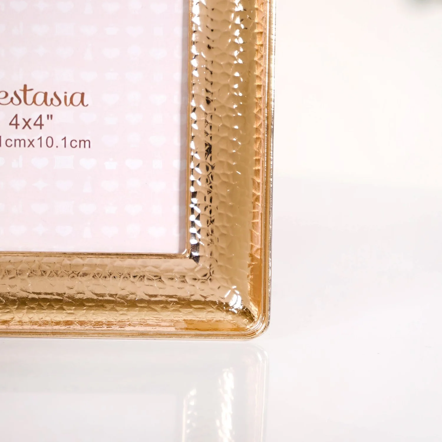Gold Metallic Photo Frame Large 13x18cm - Image 2