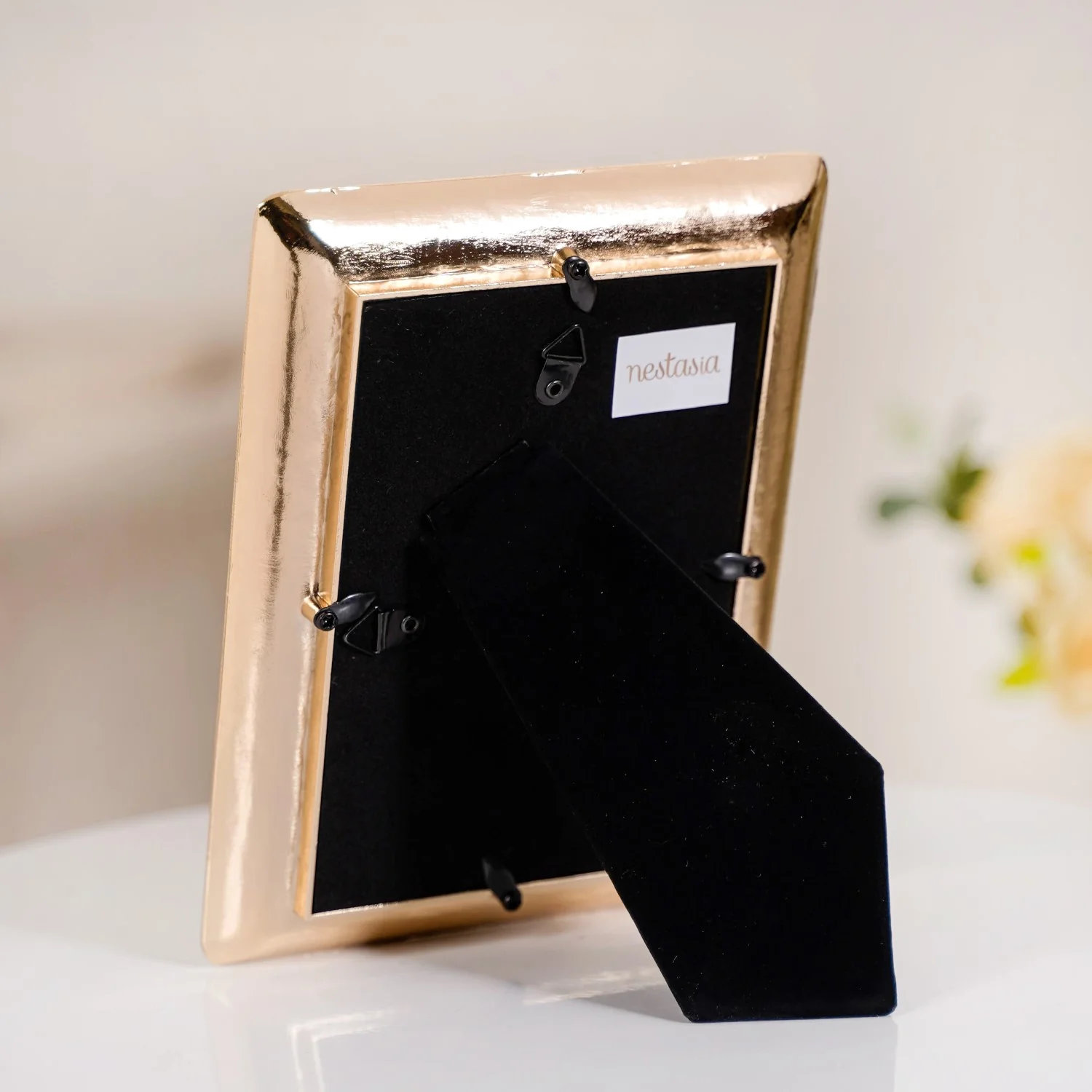 Gold Metallic Photo Frame Large 13x18cm - Image 6