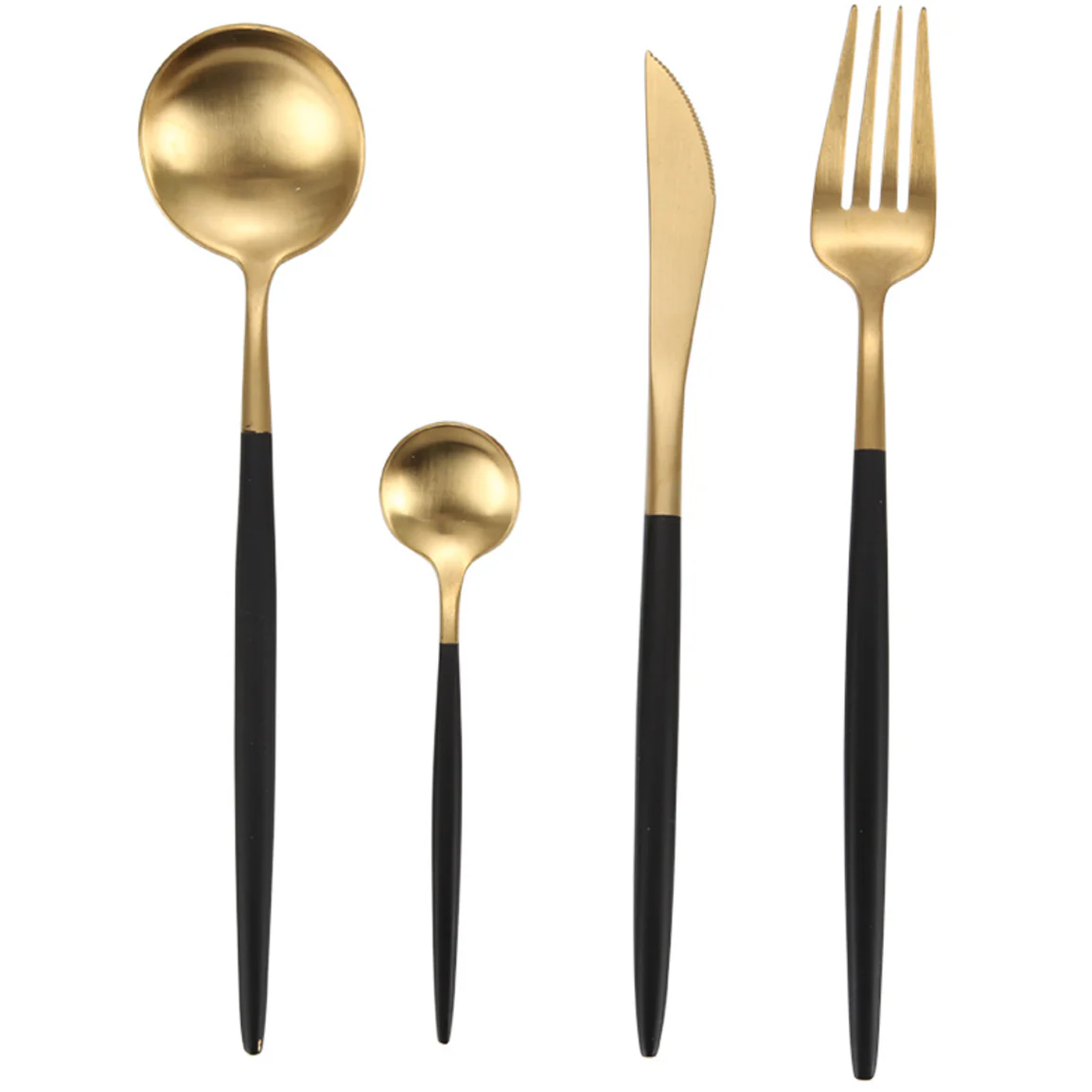 Golden Flatware Set - Image 7