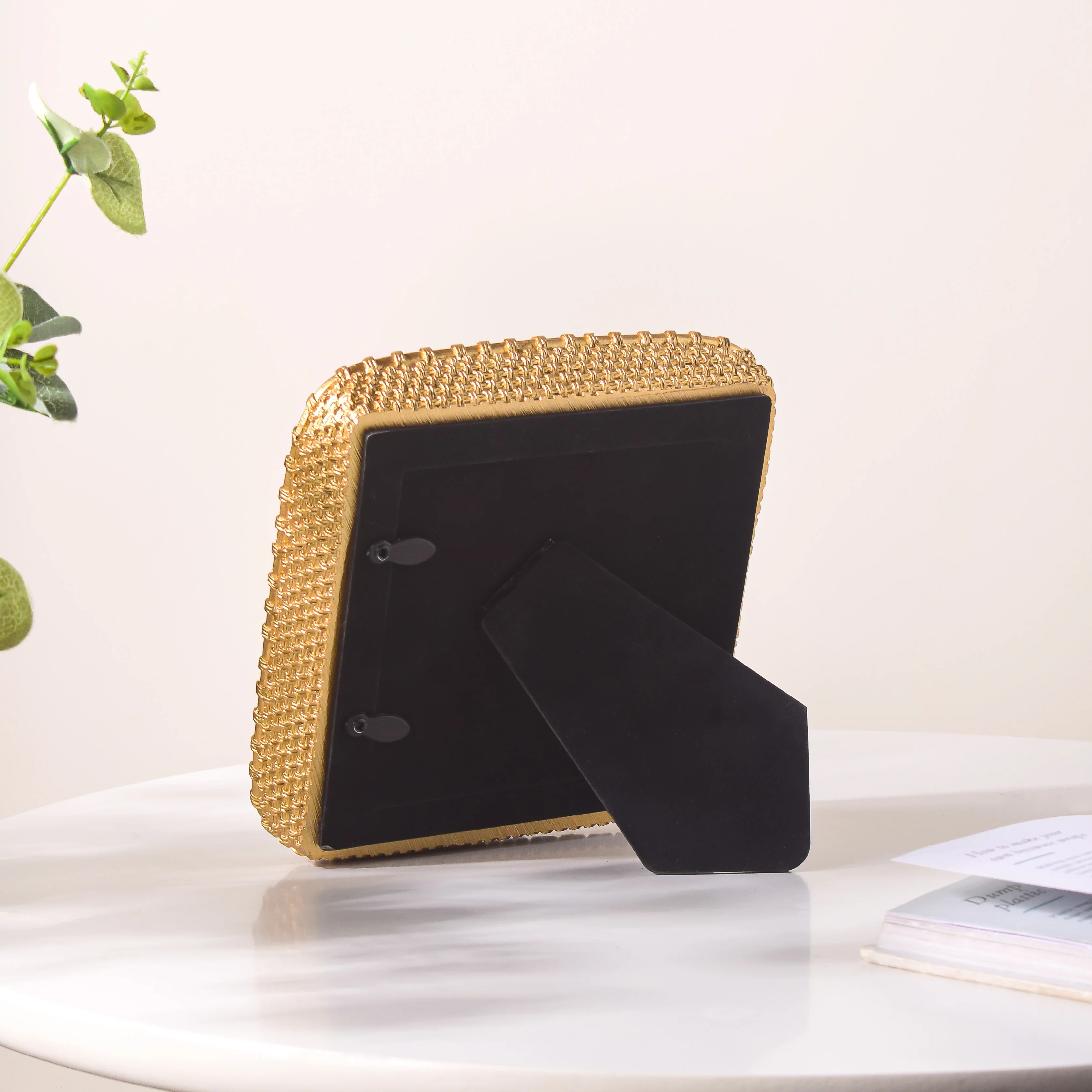 Golden Glam Square Photo Frame - Image 4