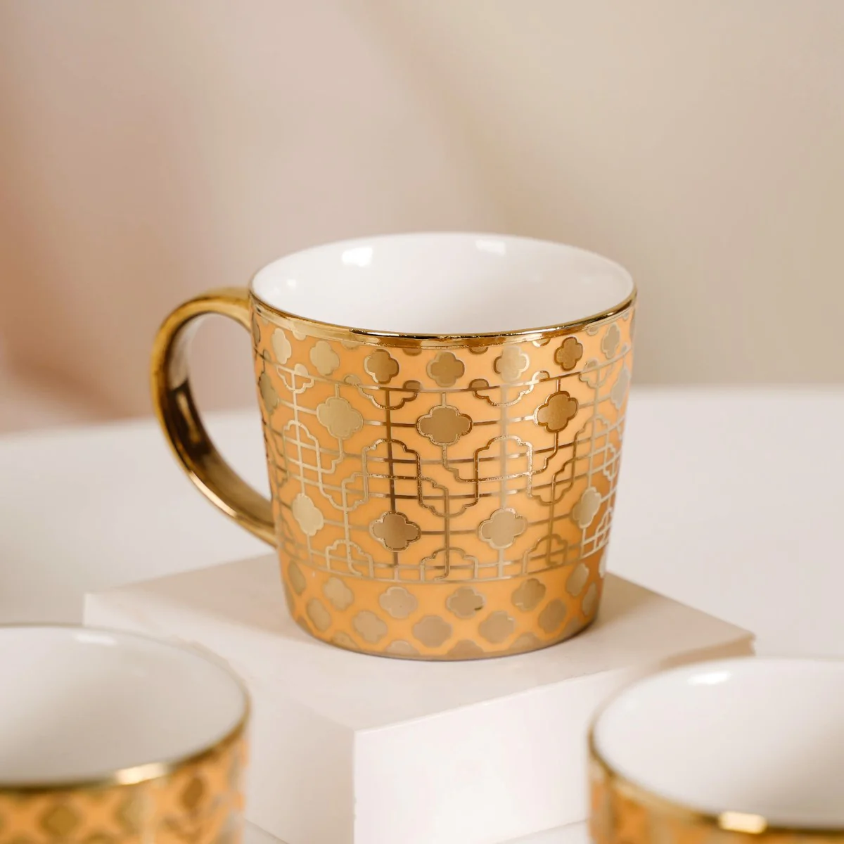 Golden Mirage Cup Set of 6 280ml - Image 3