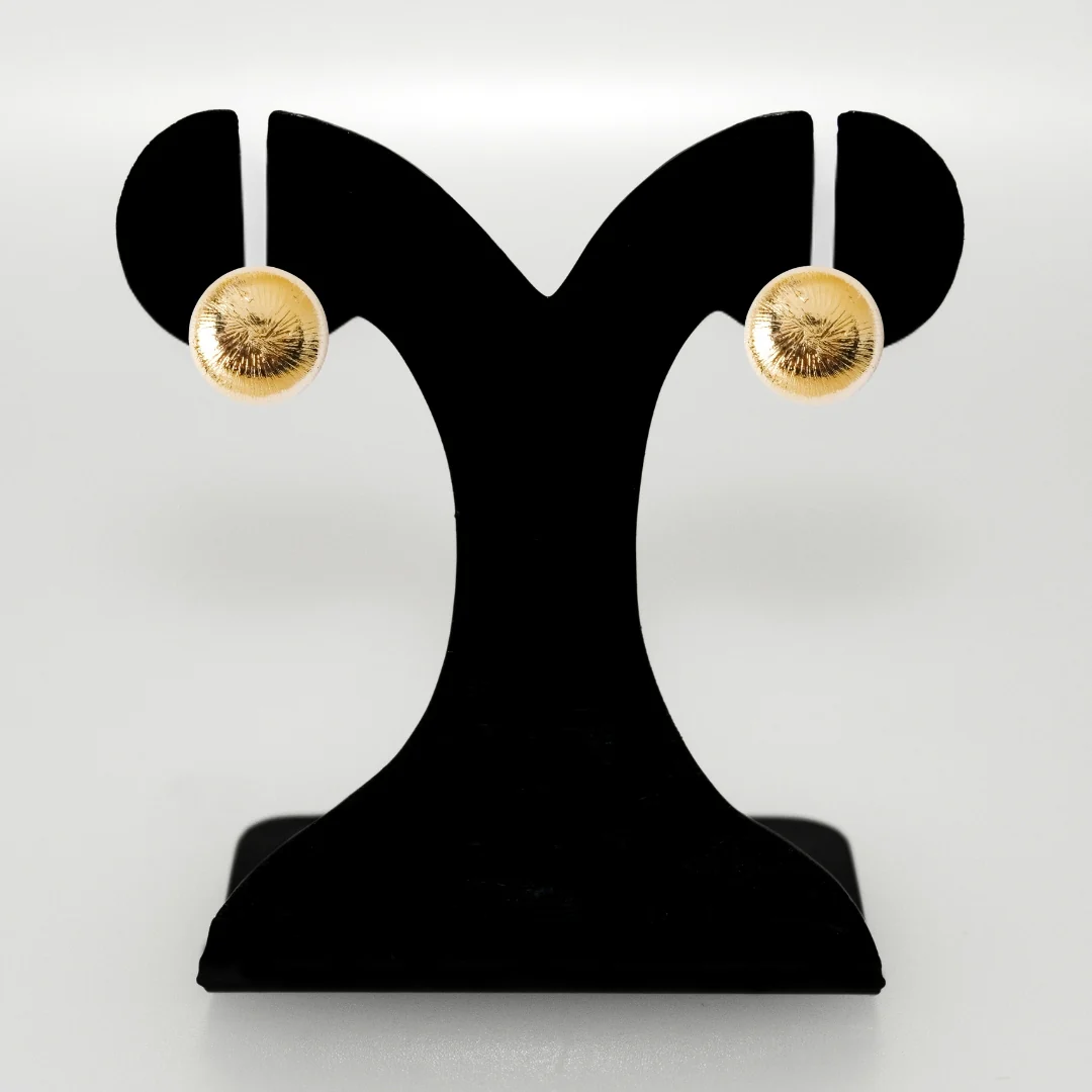 Golden Weave Studs - Image 6